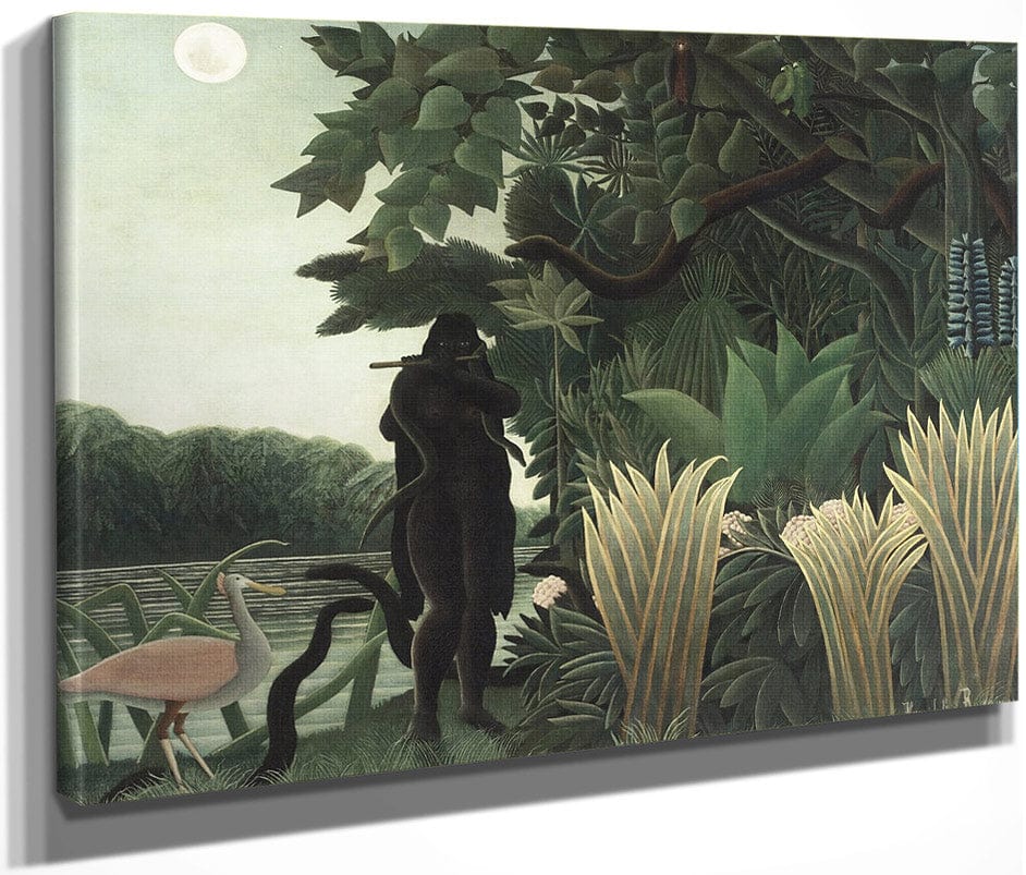 La Charmeuse De Serpents By Henri Julien Felix Rousseau