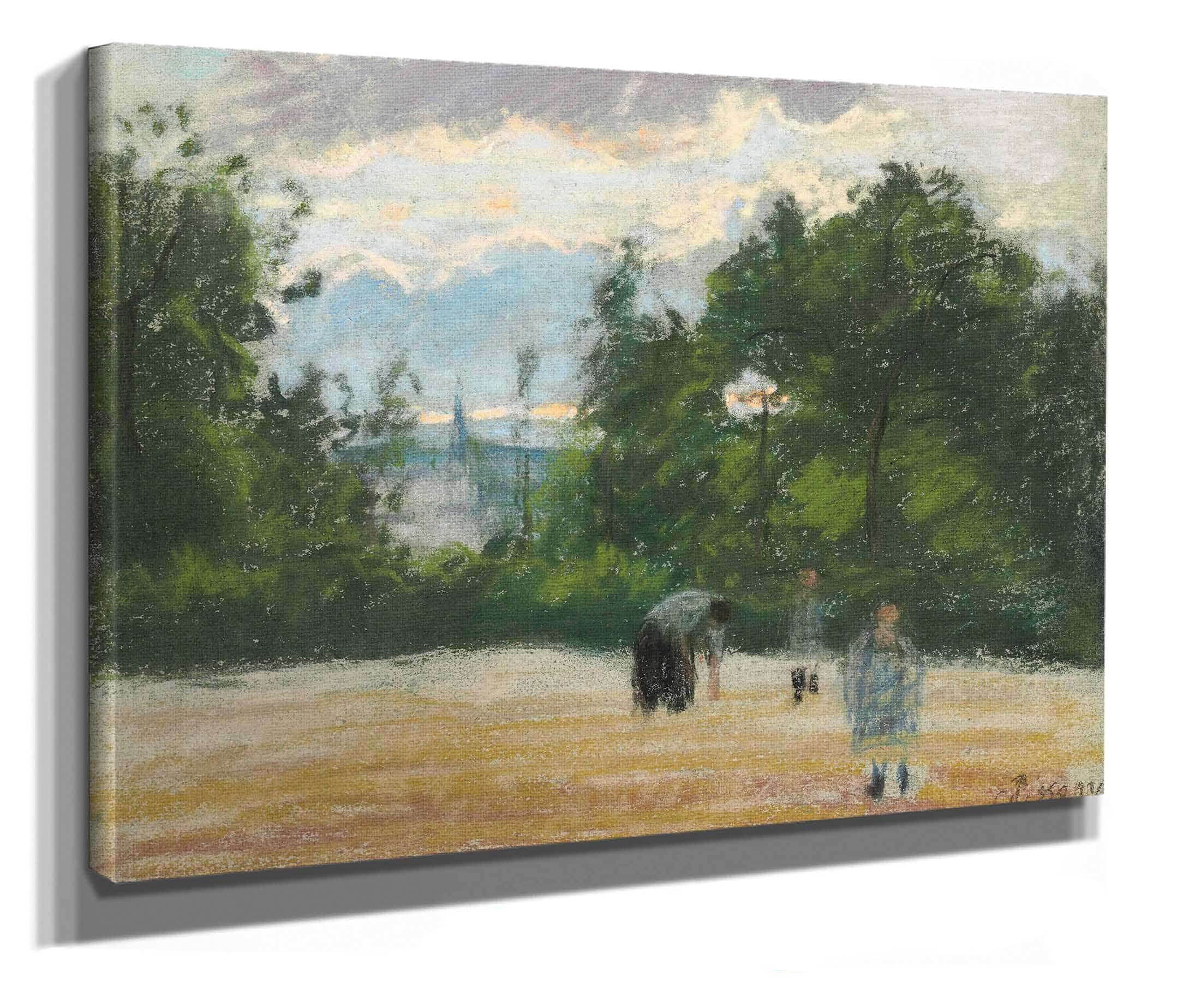La Clairiere by Camille Pissarro - Image 2