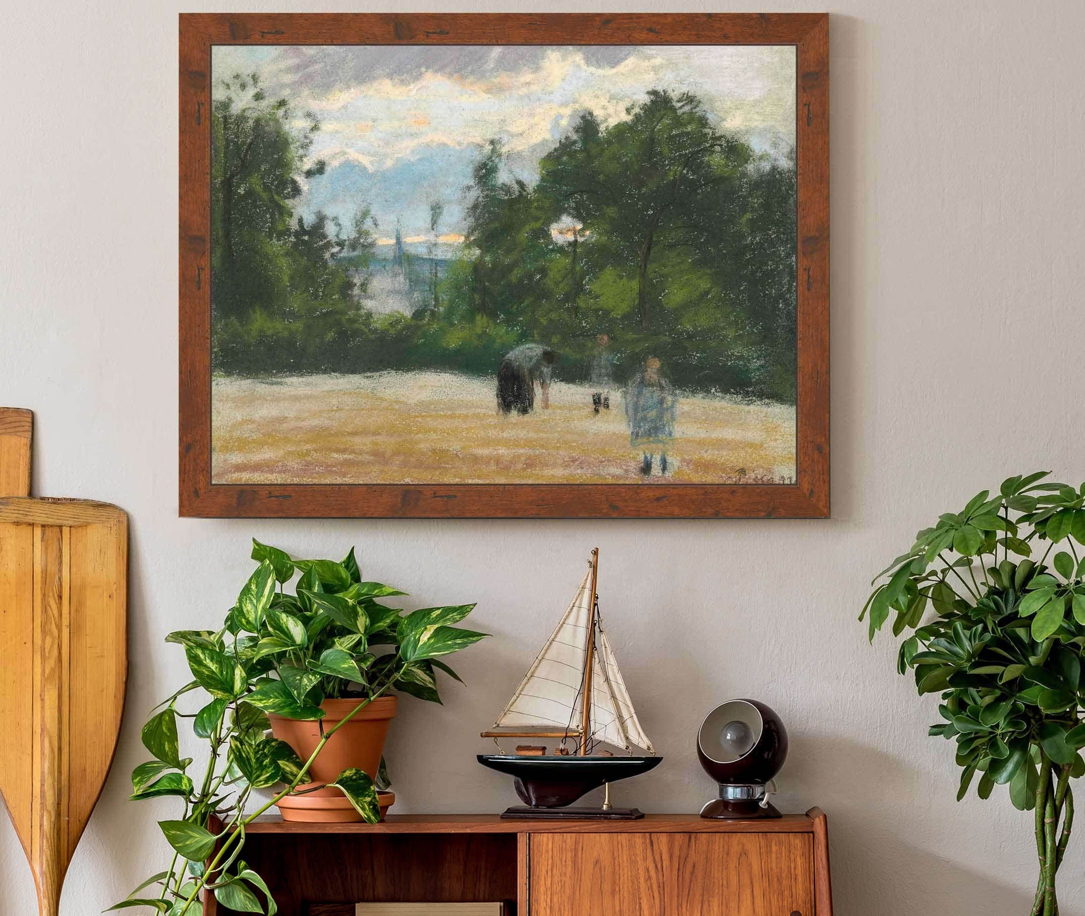 La Clairiere by Camille Pissarro - Image 3