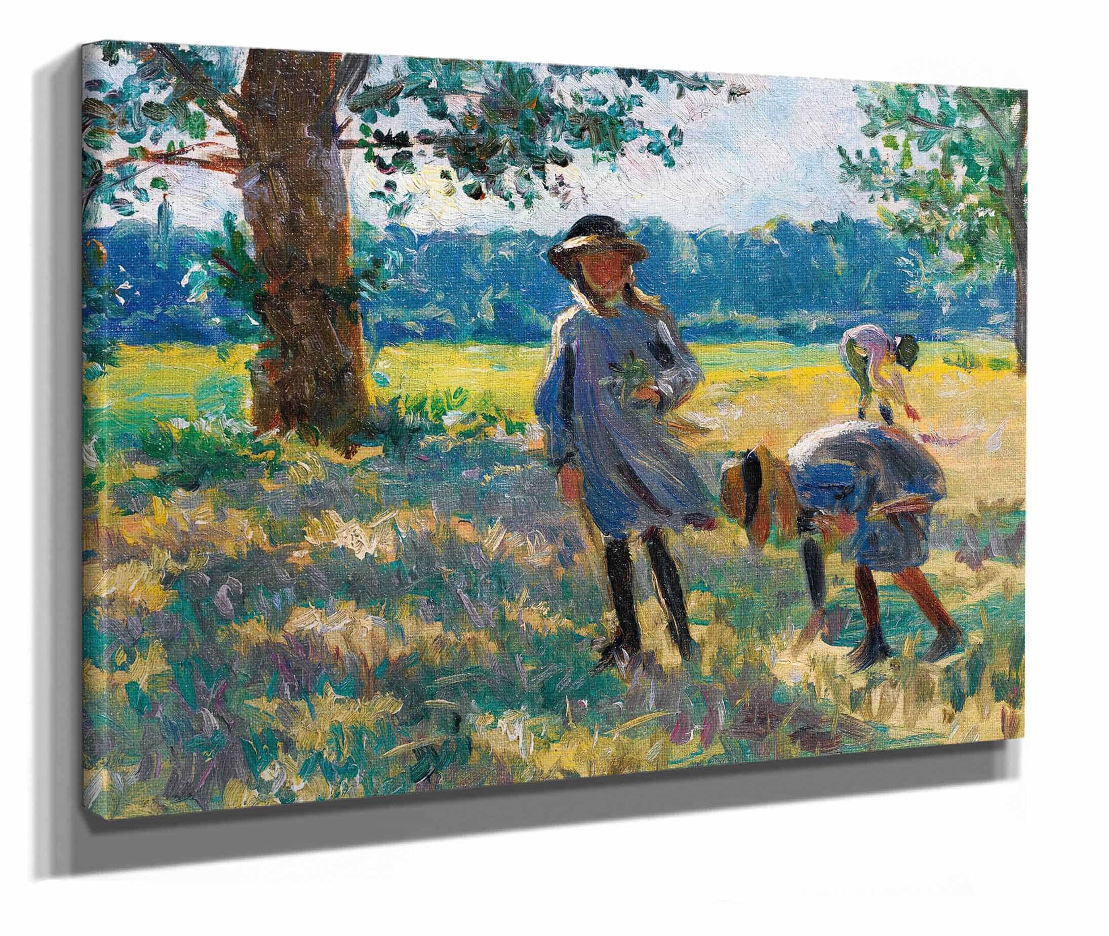 La Cueillette Des Fleurs by Henri Lebasque - Image 2