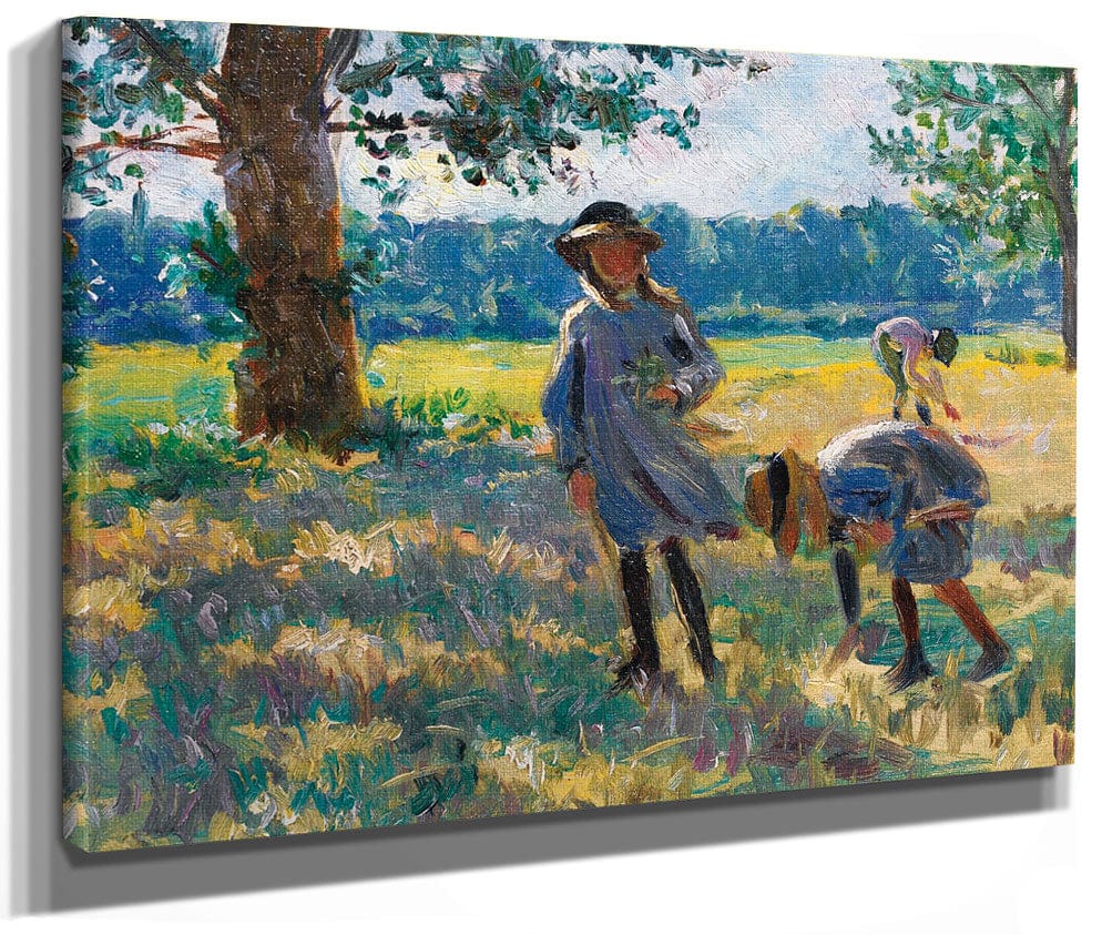 La Cueillette Des Fleurs By Henri Lebasque