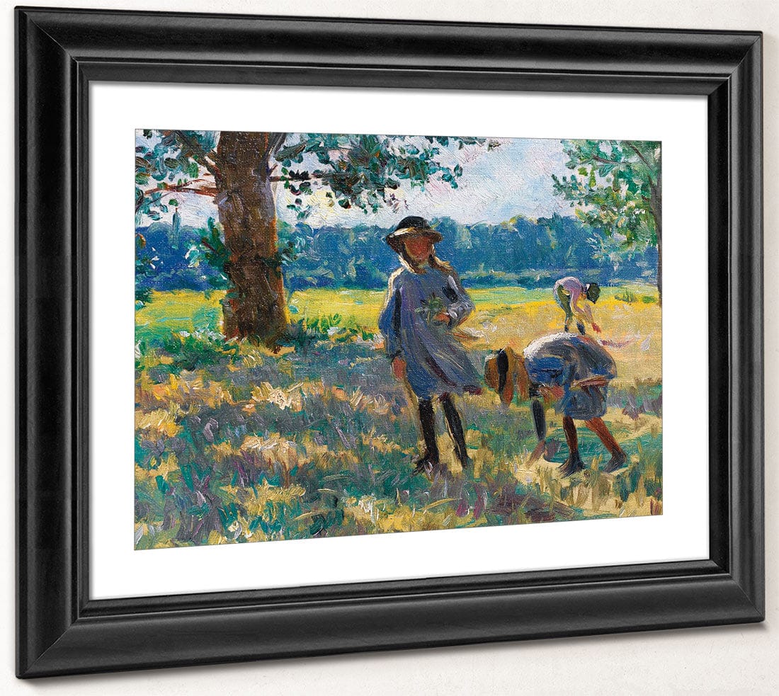 La Cueillette Des Fleurs By Henri Lebasque - Image 4