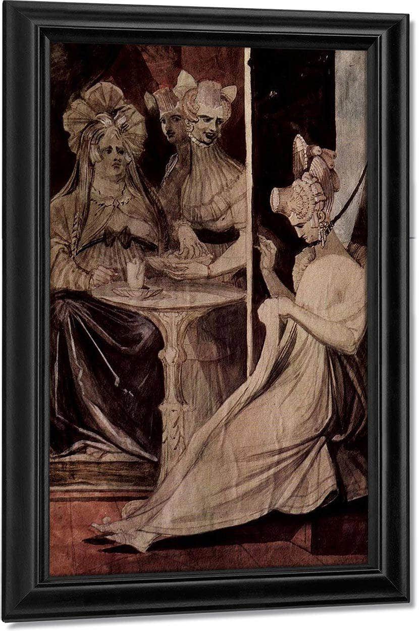 La Debutante By Henry Fuseli