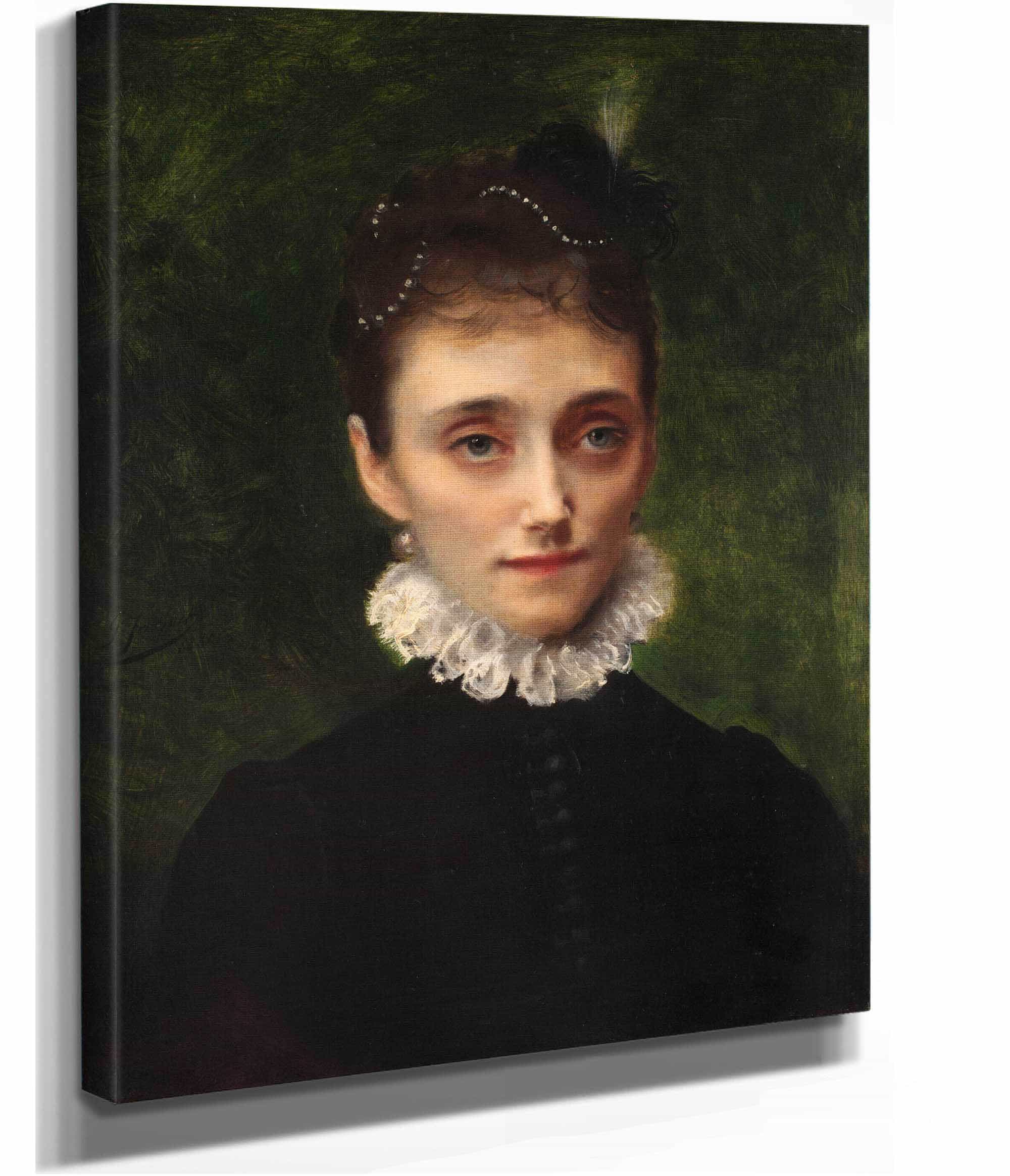 La Duchesse De Talleyrand Perigord by Gustave Jean Jacquet - Image 2