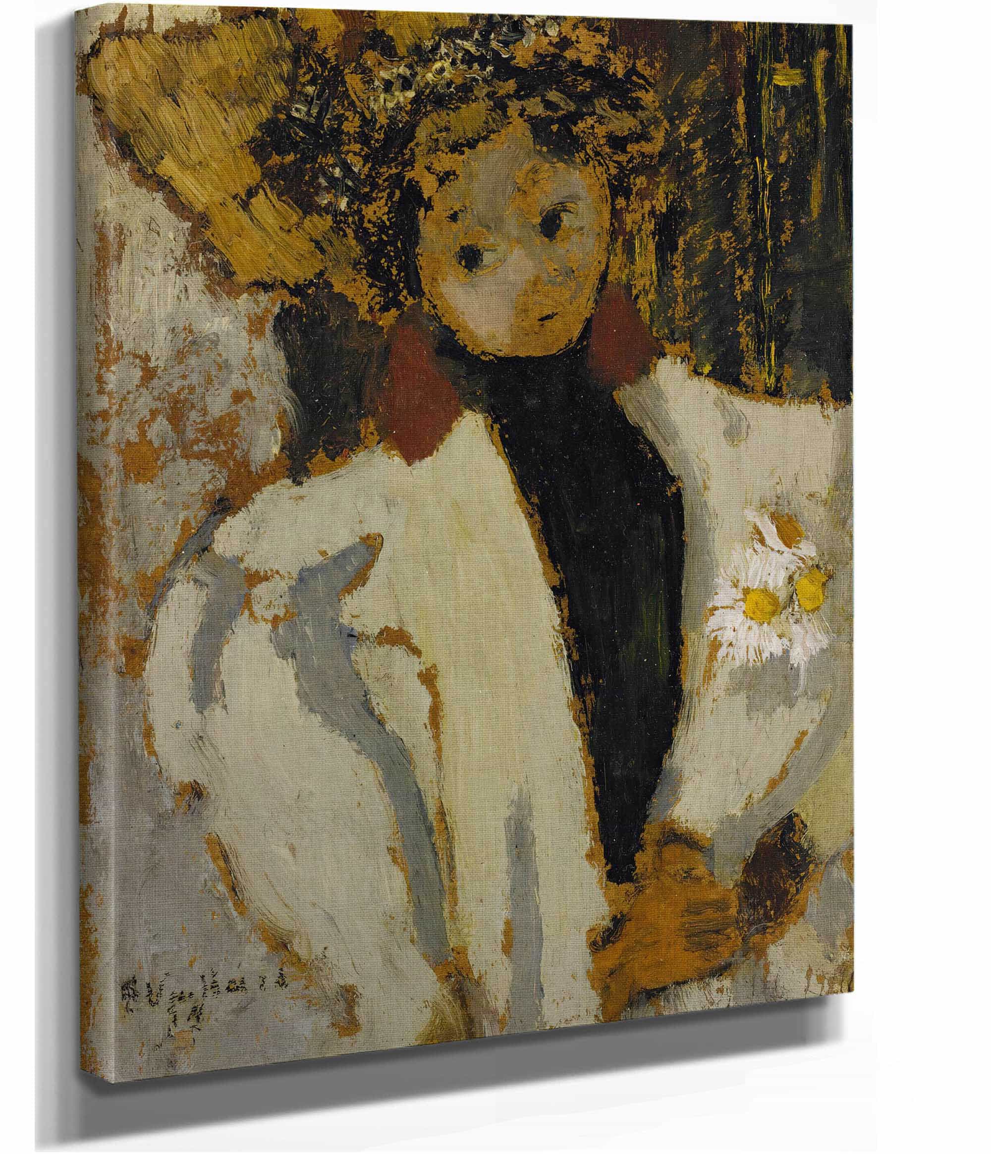 La Femme Aux Marguerites by Edouard Vuillard - Image 2