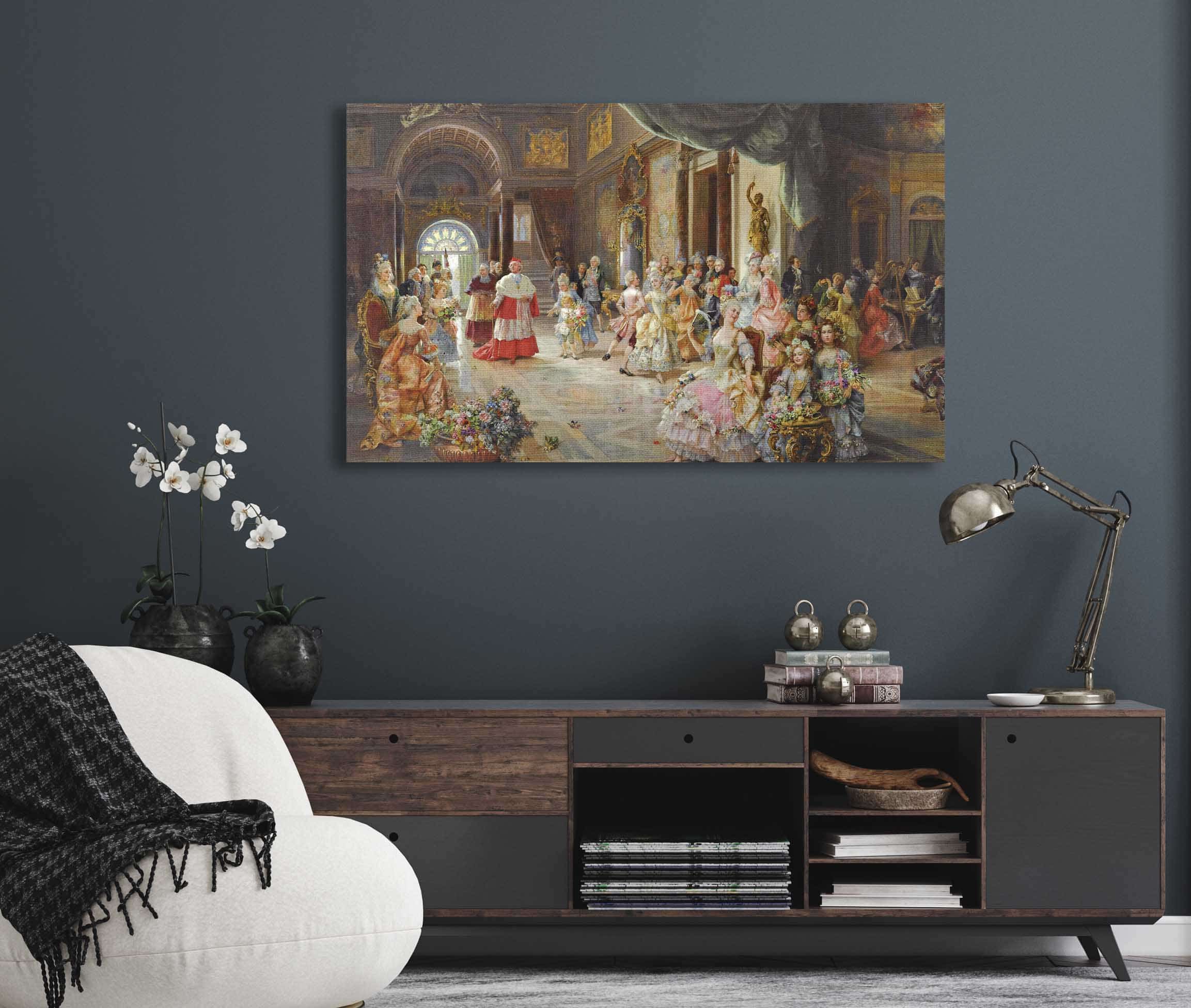 La Fete by Cesare Auguste Detti - Image 5
