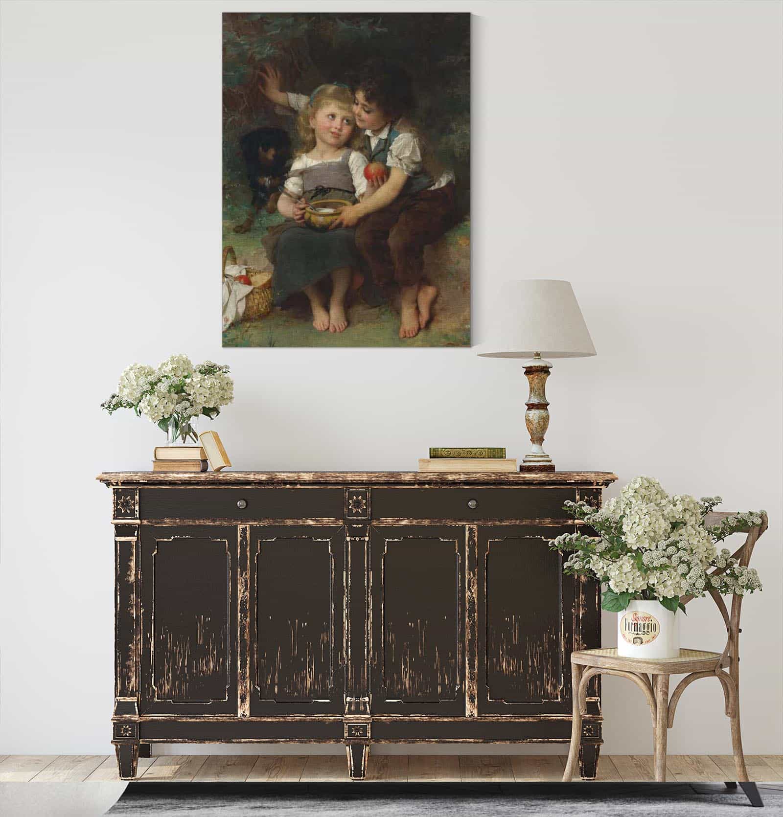 La Jatte De Lait by Emile Munier - Image 4
