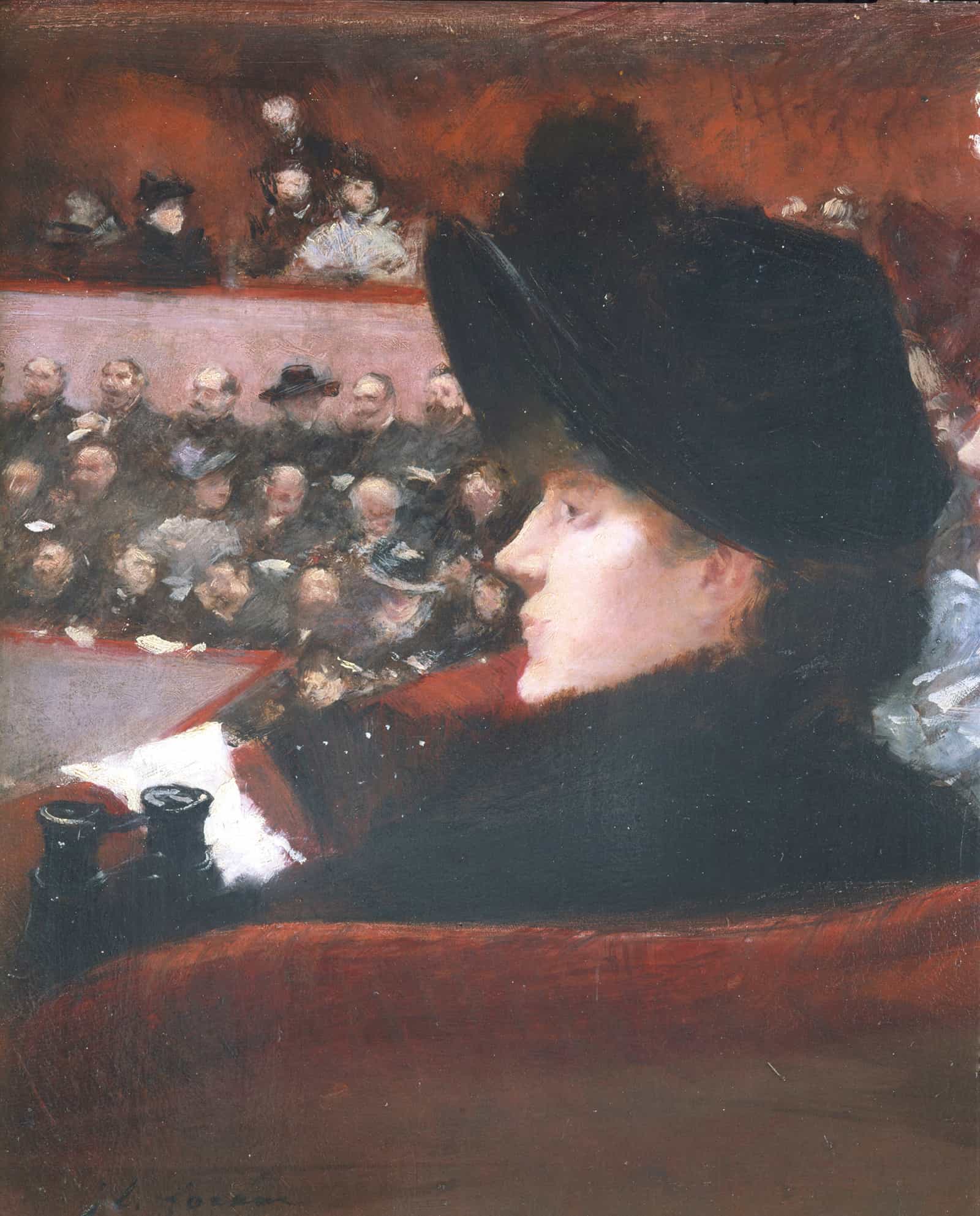 La Loge by Jean Louis Forain - Image 2