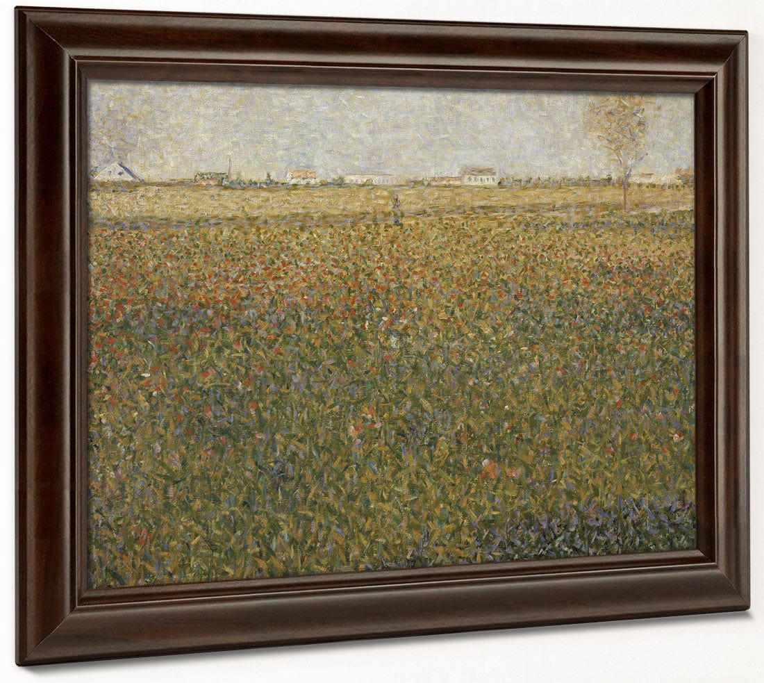 La Luzerne, Saint Denis By Georges Pierre Seurat - Image 4