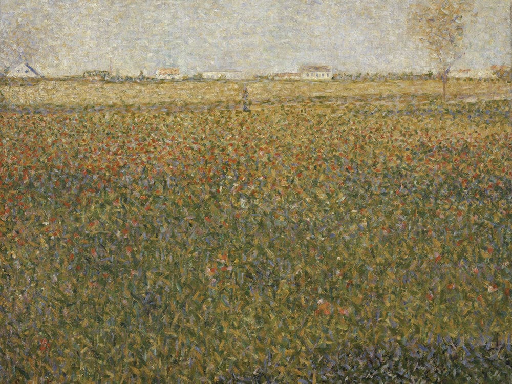 La Luzerne, Saint Denis By Georges Pierre Seurat - Image 5