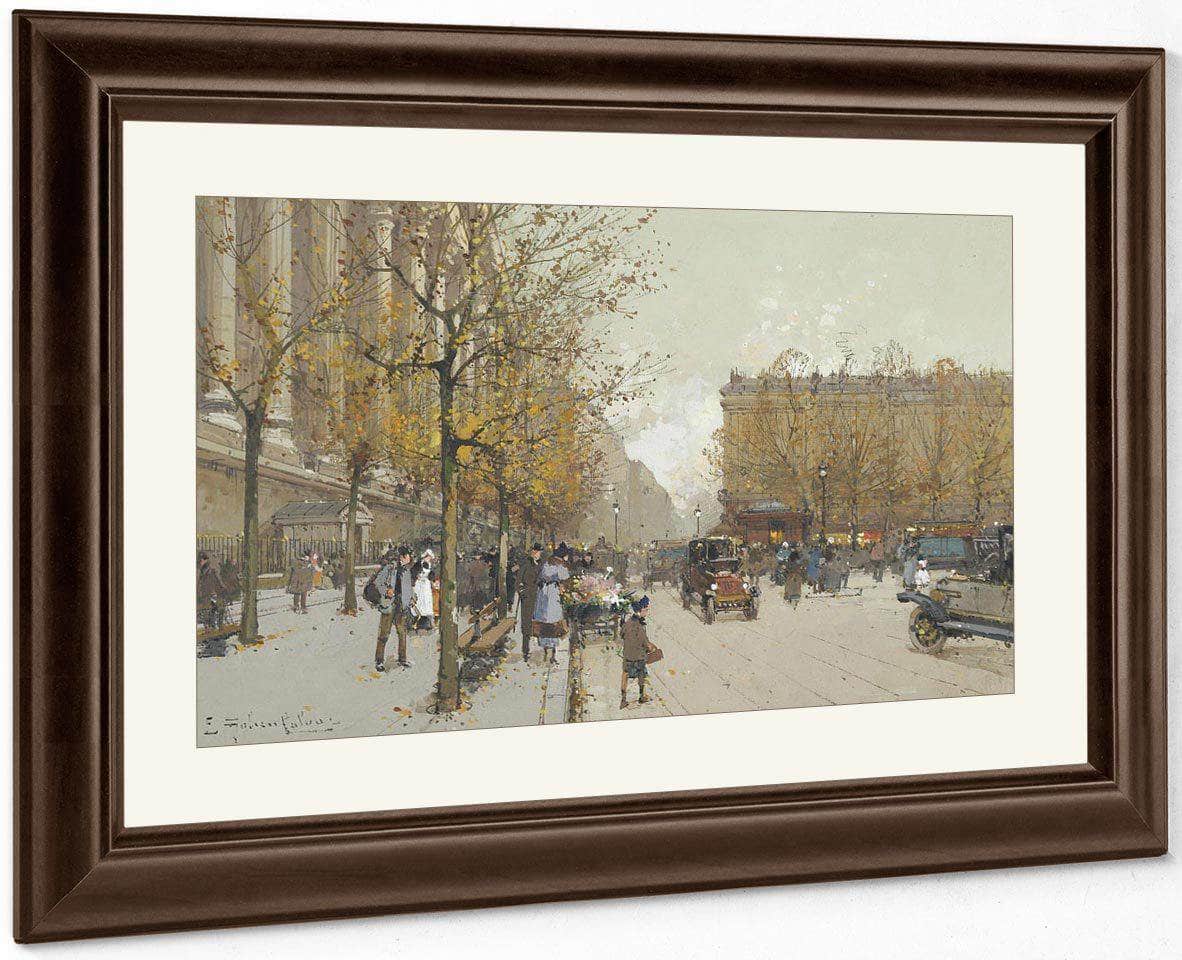La Madeleine 2 By Eugene Galien Laloue - Image 4