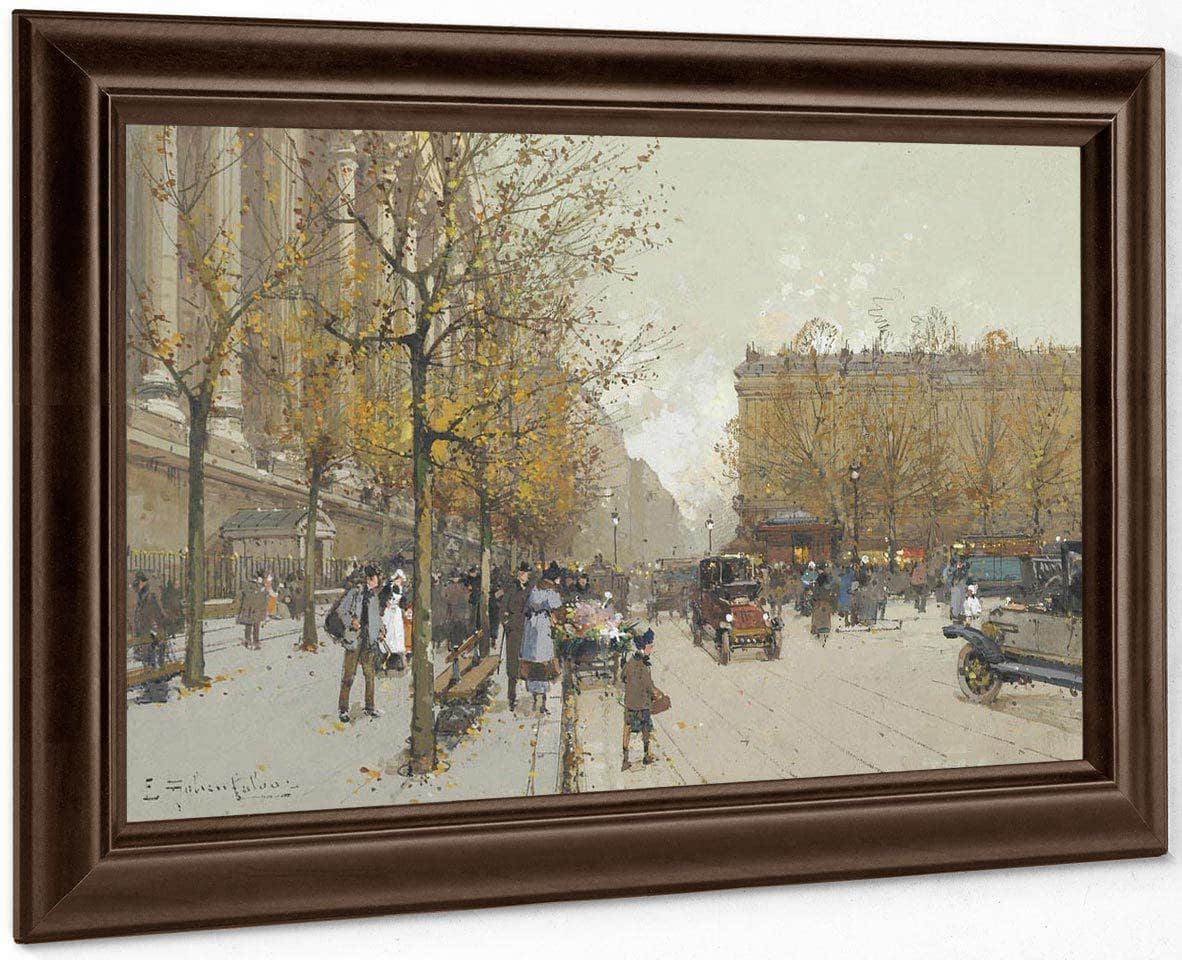 La Madeleine 2 By Eugene Galien Laloue - Image 5