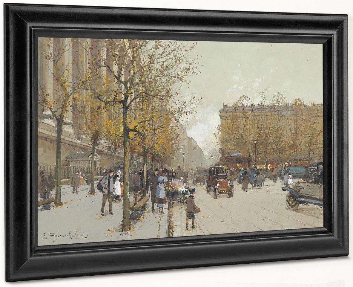 La Madeleine 2 By Eugene Galien Laloue - Image 7
