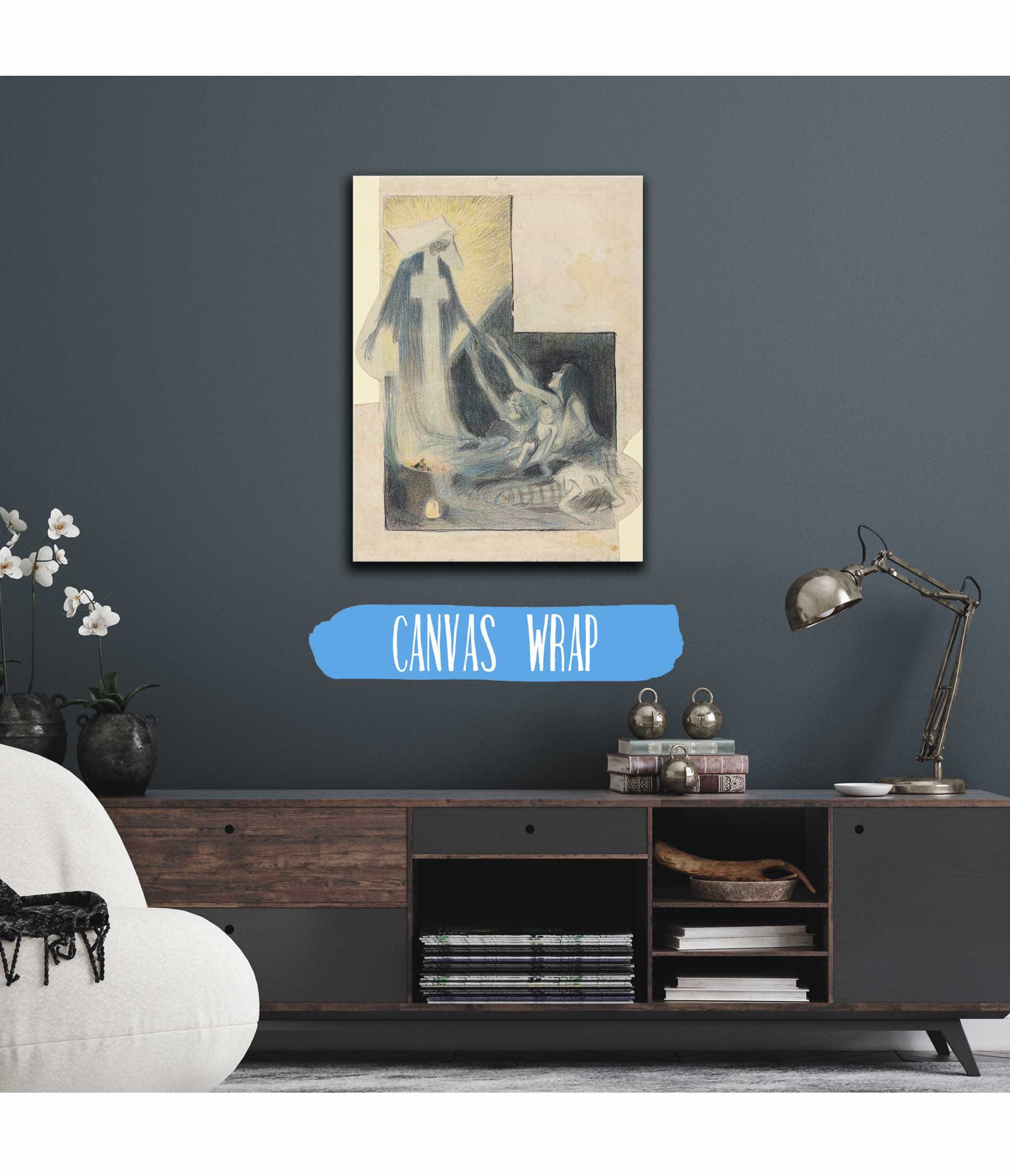 La Mort Des Pauvres Baudelaire by Theophile Alexandre Steinlen - Image 3