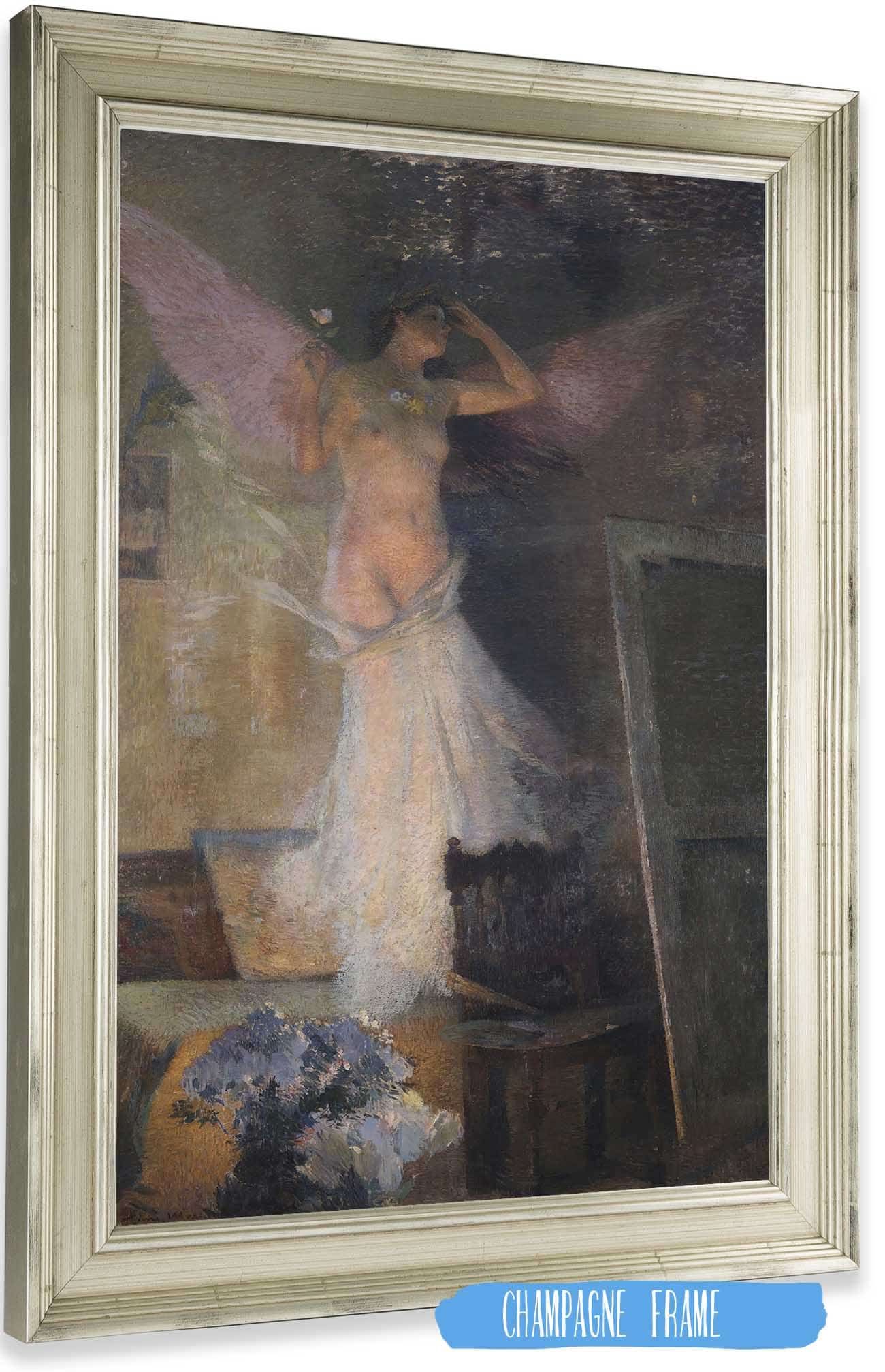 La Muse Du Peintre by Henri Martin