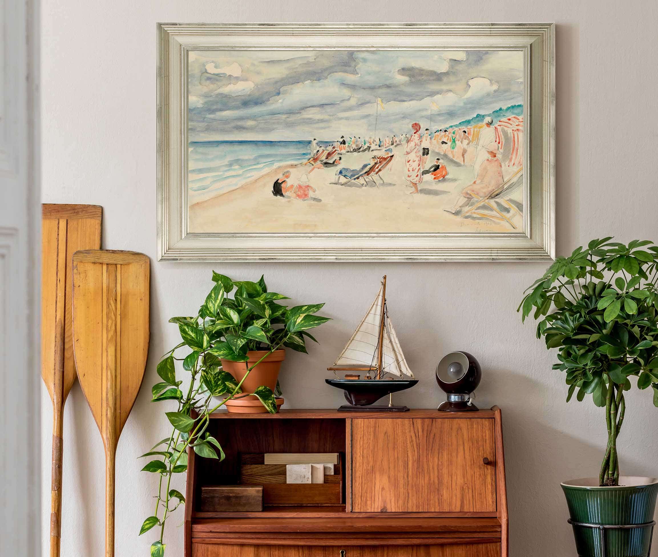 La Plage De Deauville by Henri Lebasque - Image 6
