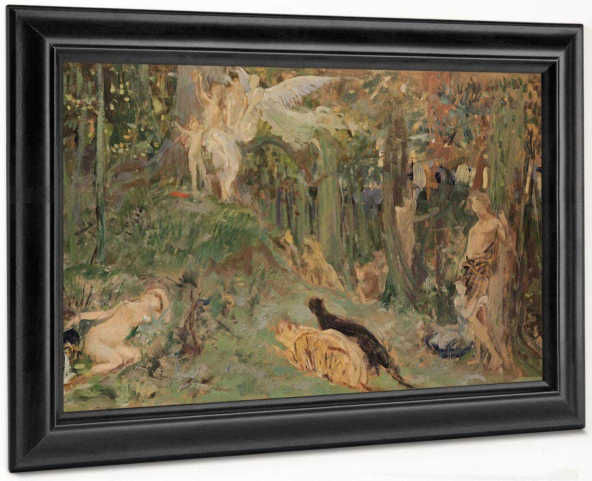 La Poesie Dans Lantiquite By Luc Olivier Merson - Image 8