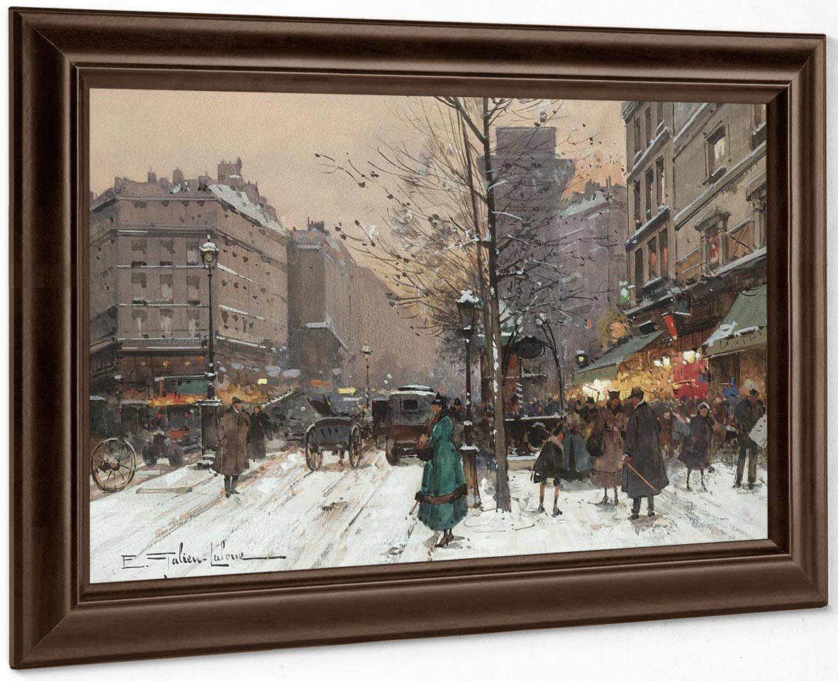 La Porte St Martin By Eugene Galien Laloue - Image 6