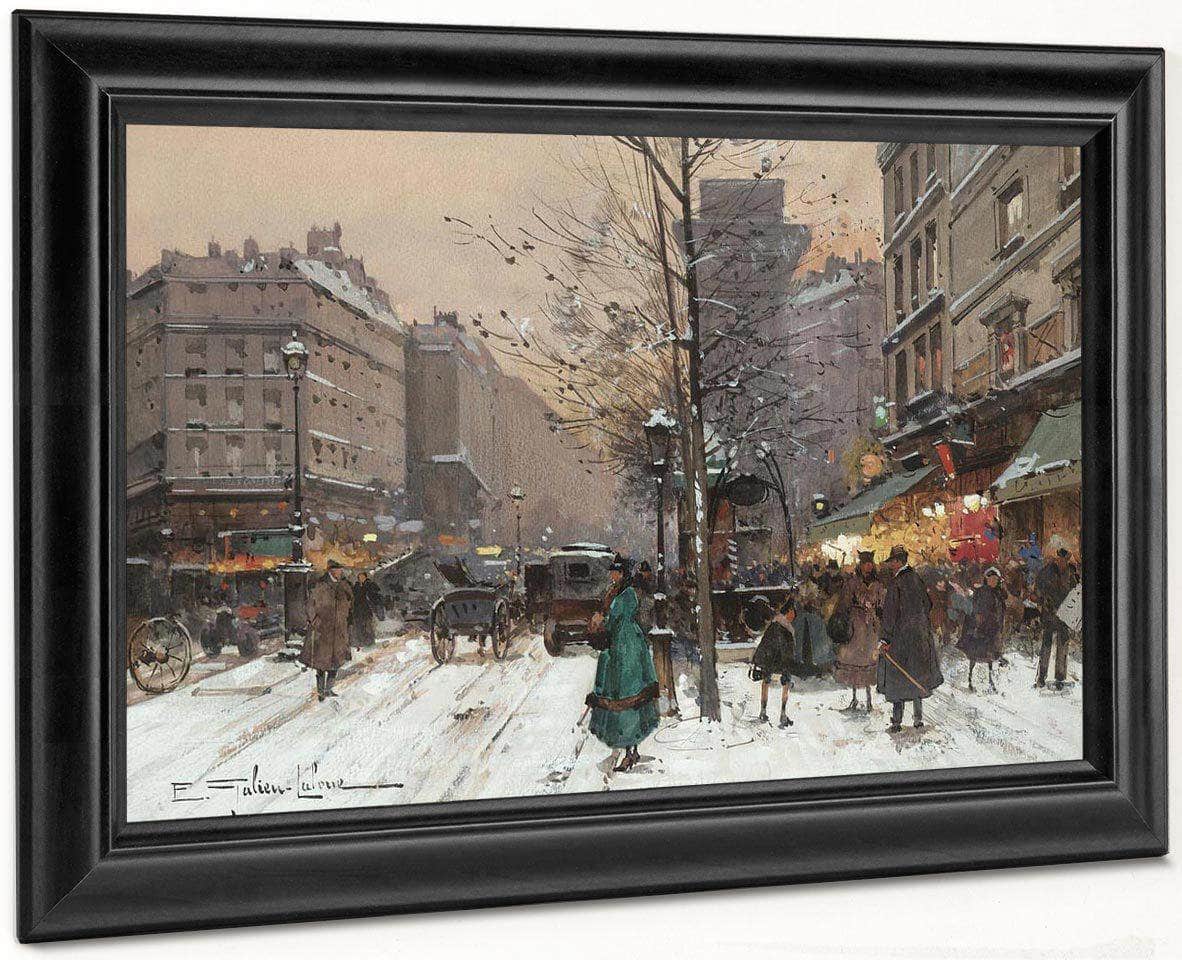 La Porte St Martin By Eugene Galien Laloue - Image 8