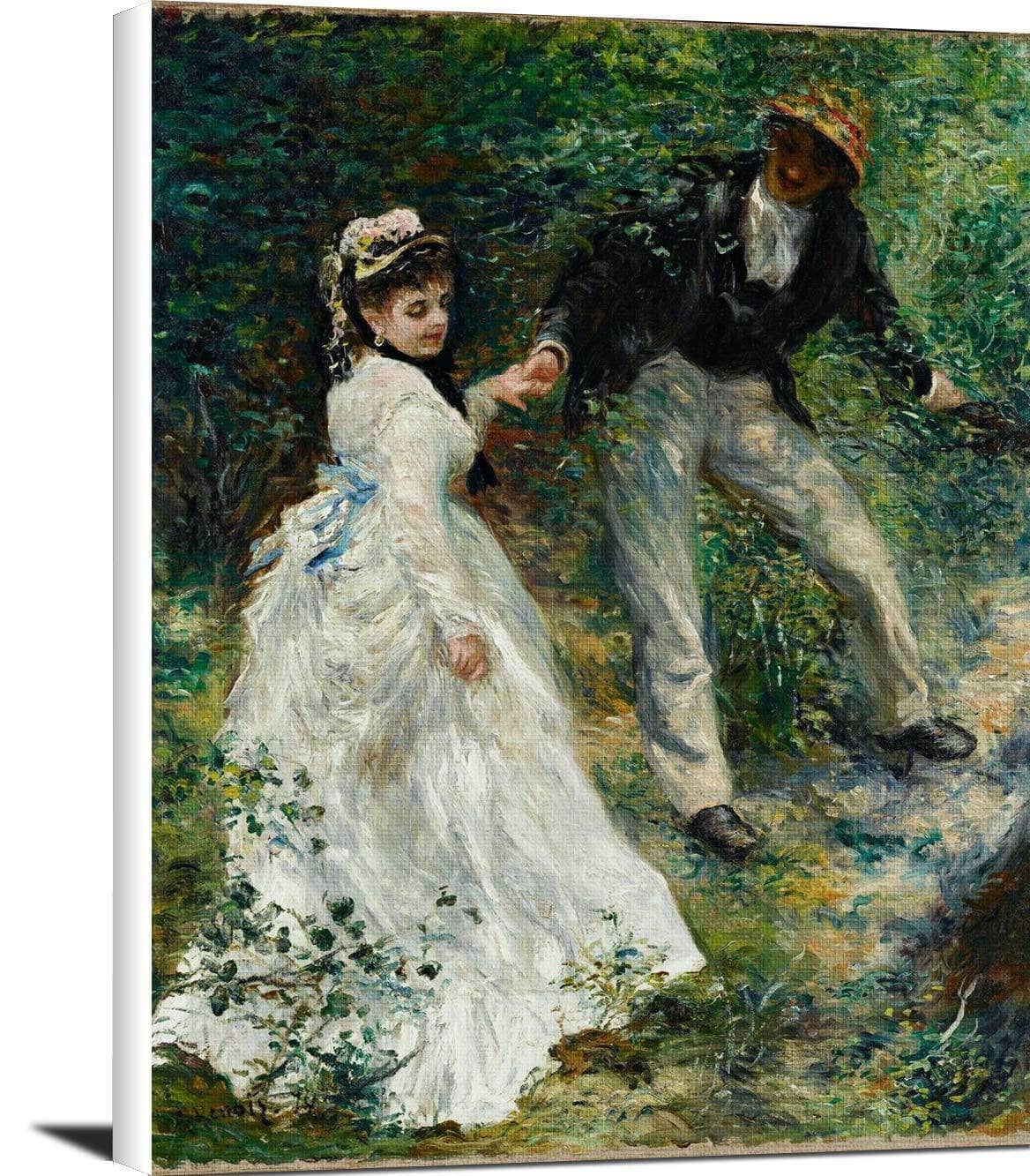 La Promenade Painting Auguste Renoir Canvas Art - Image 9