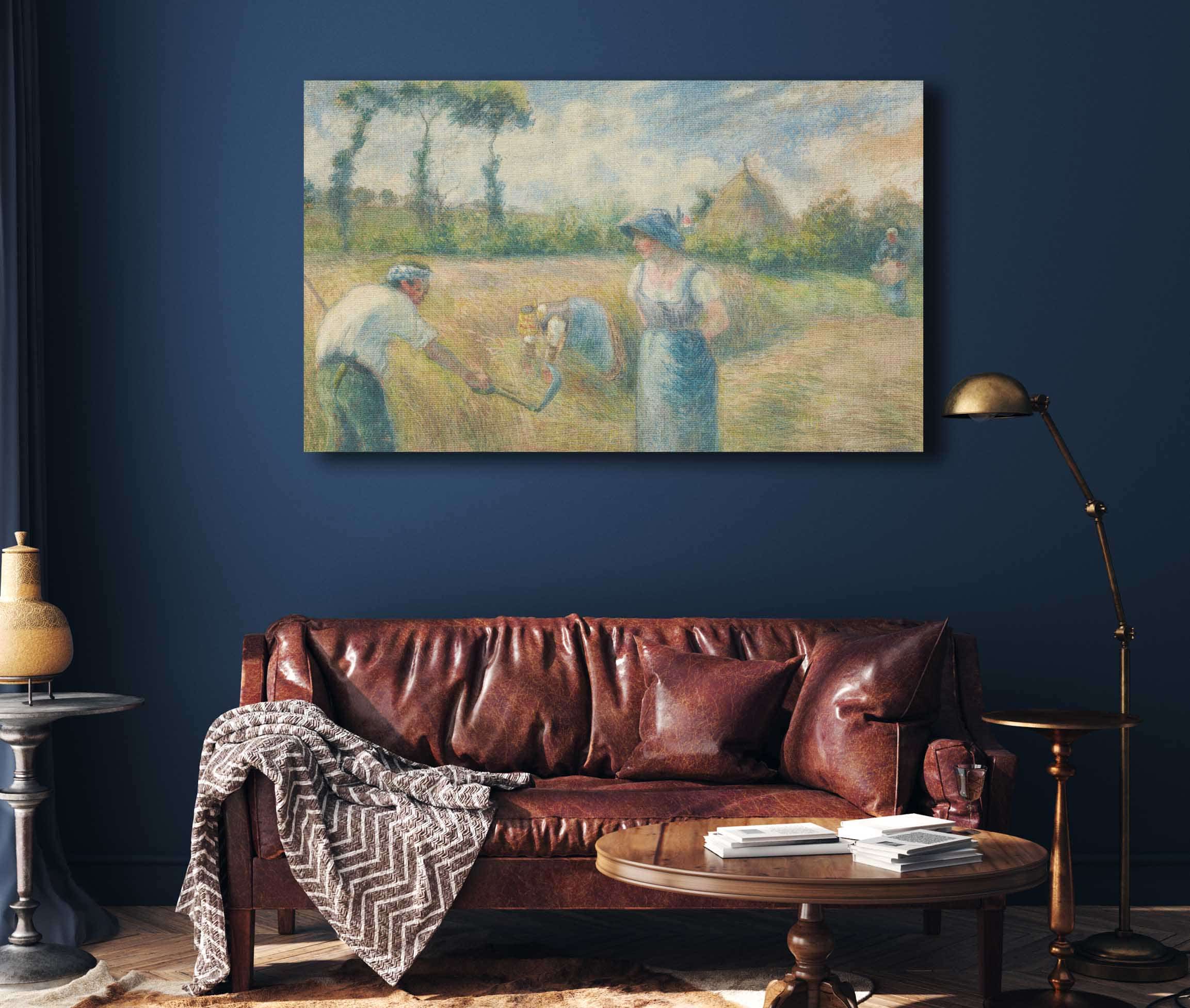 La Recolte by Camille Pissarro - Image 4