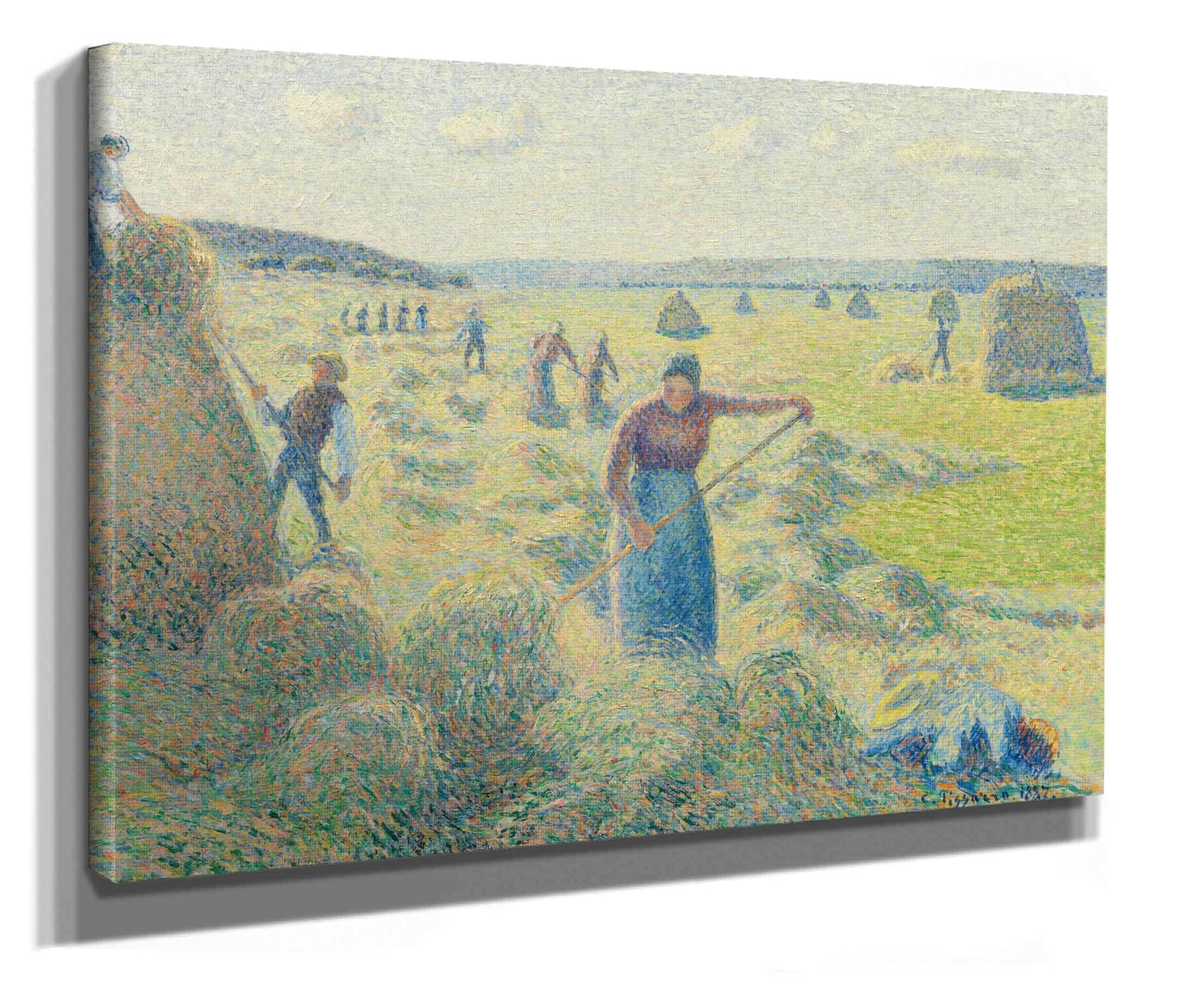 La Recolte Des Foins Eragny by Camille Pissarro - Image 2