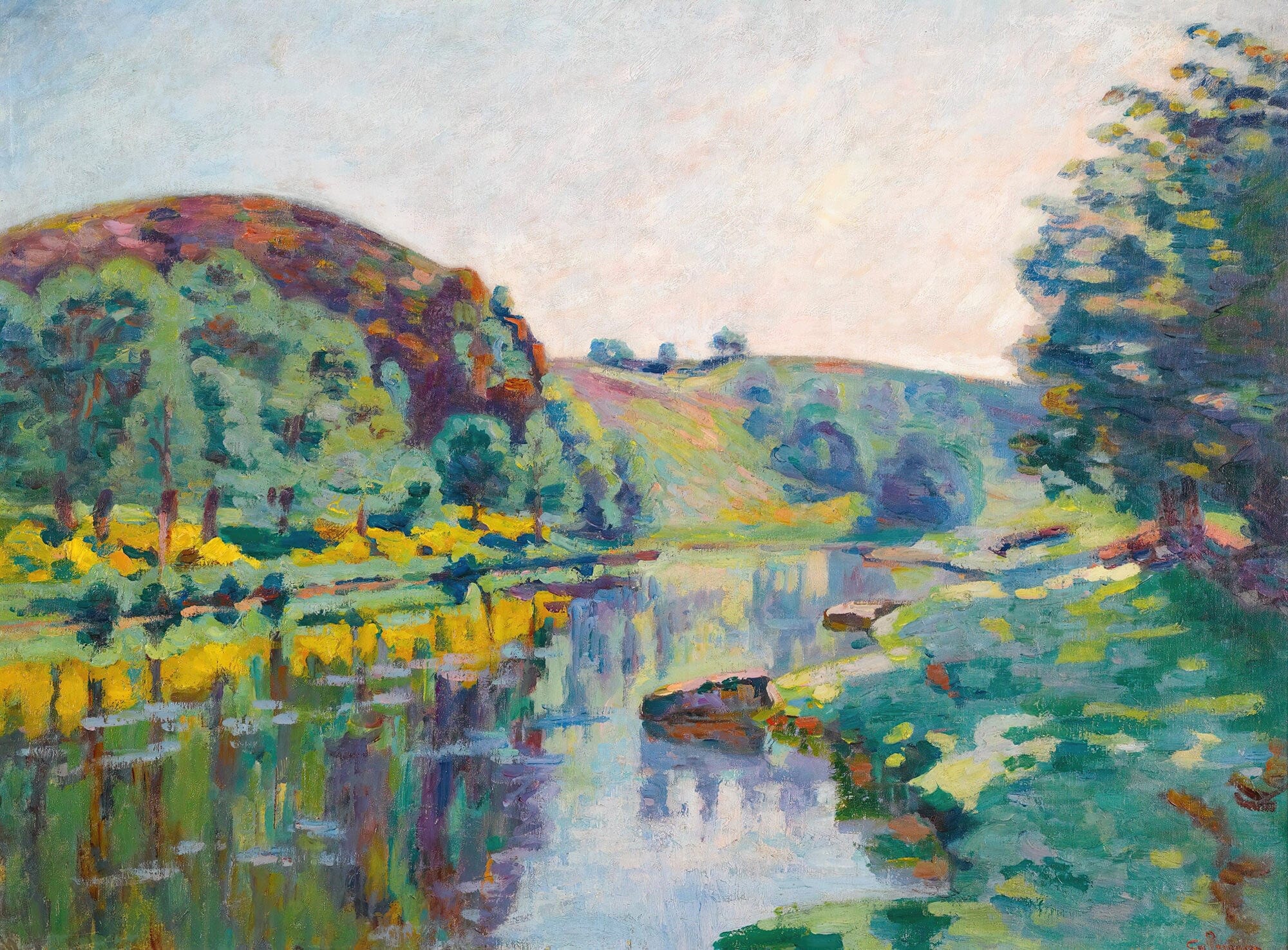 La Roche De Lecho by Armand Guillaumin