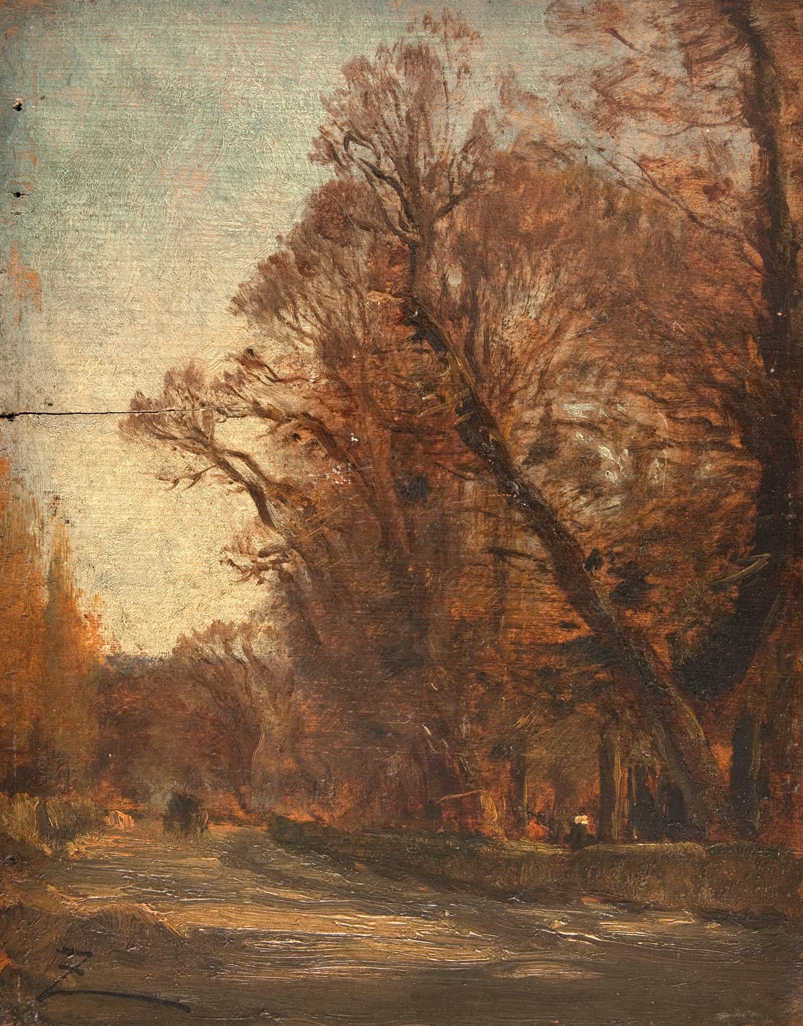 La Route by Felix Ziem