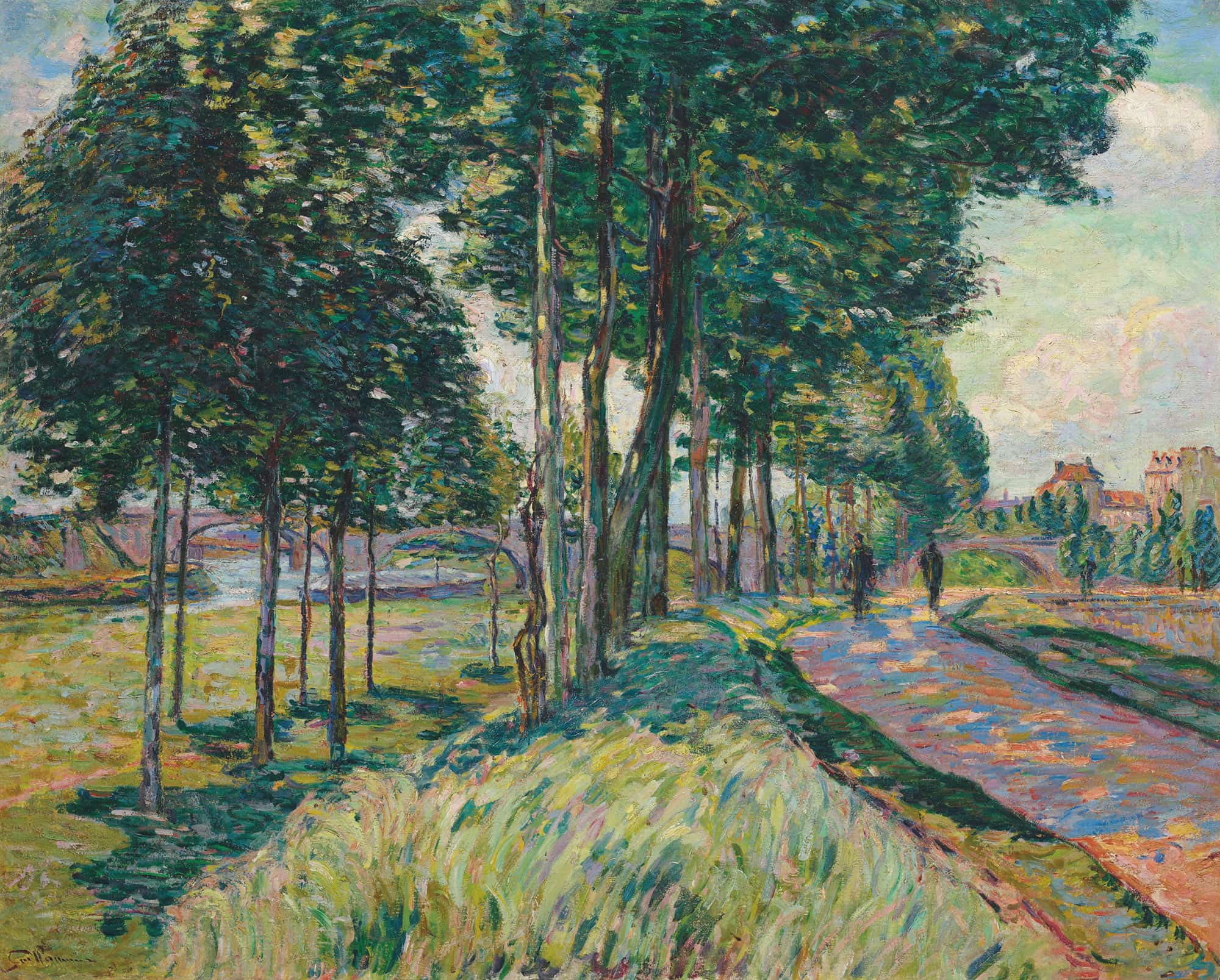 La Seine A Charenton by Armand Guillaumin