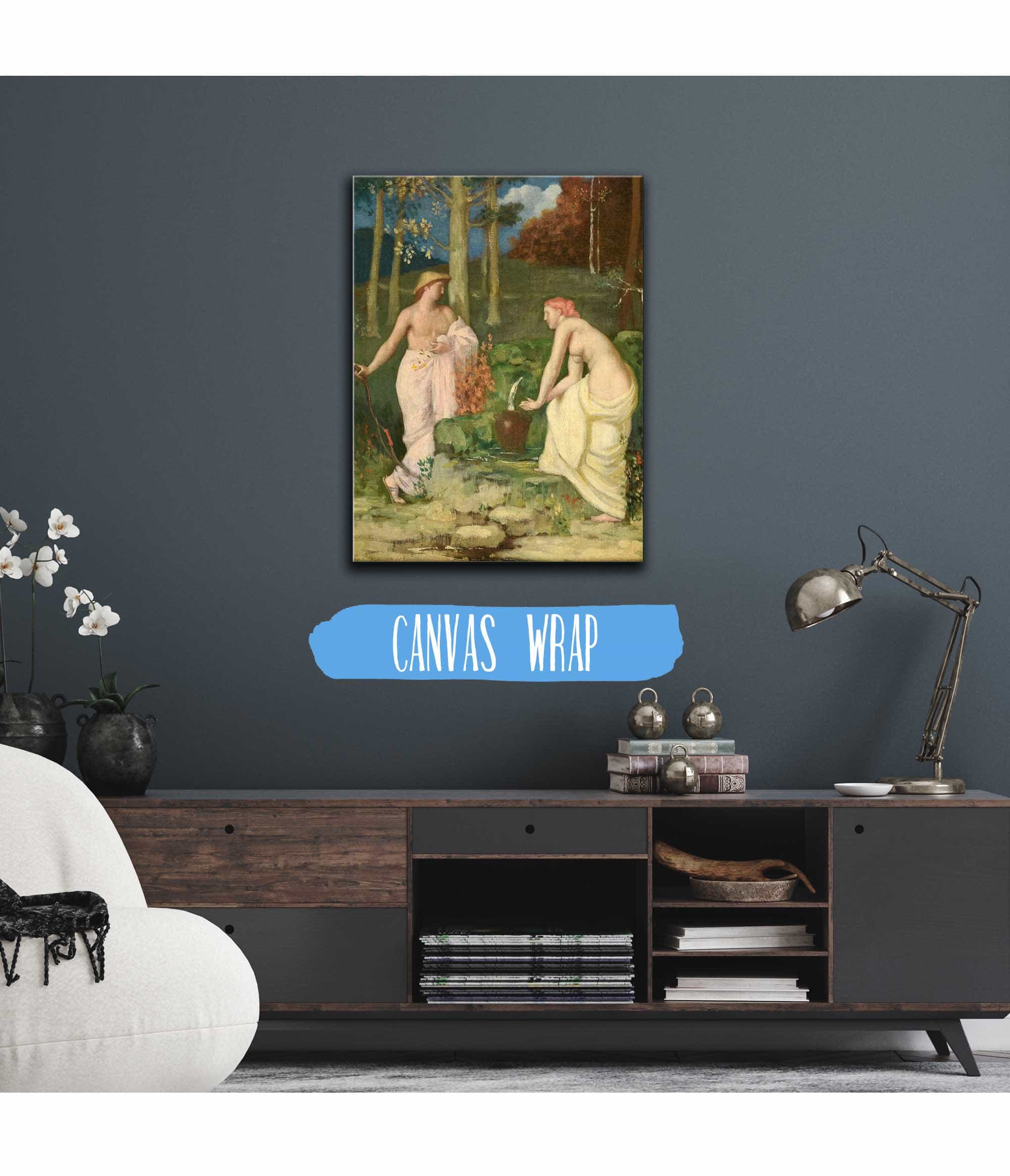 La Source by Pierre Puvis De Chavannes - Image 3