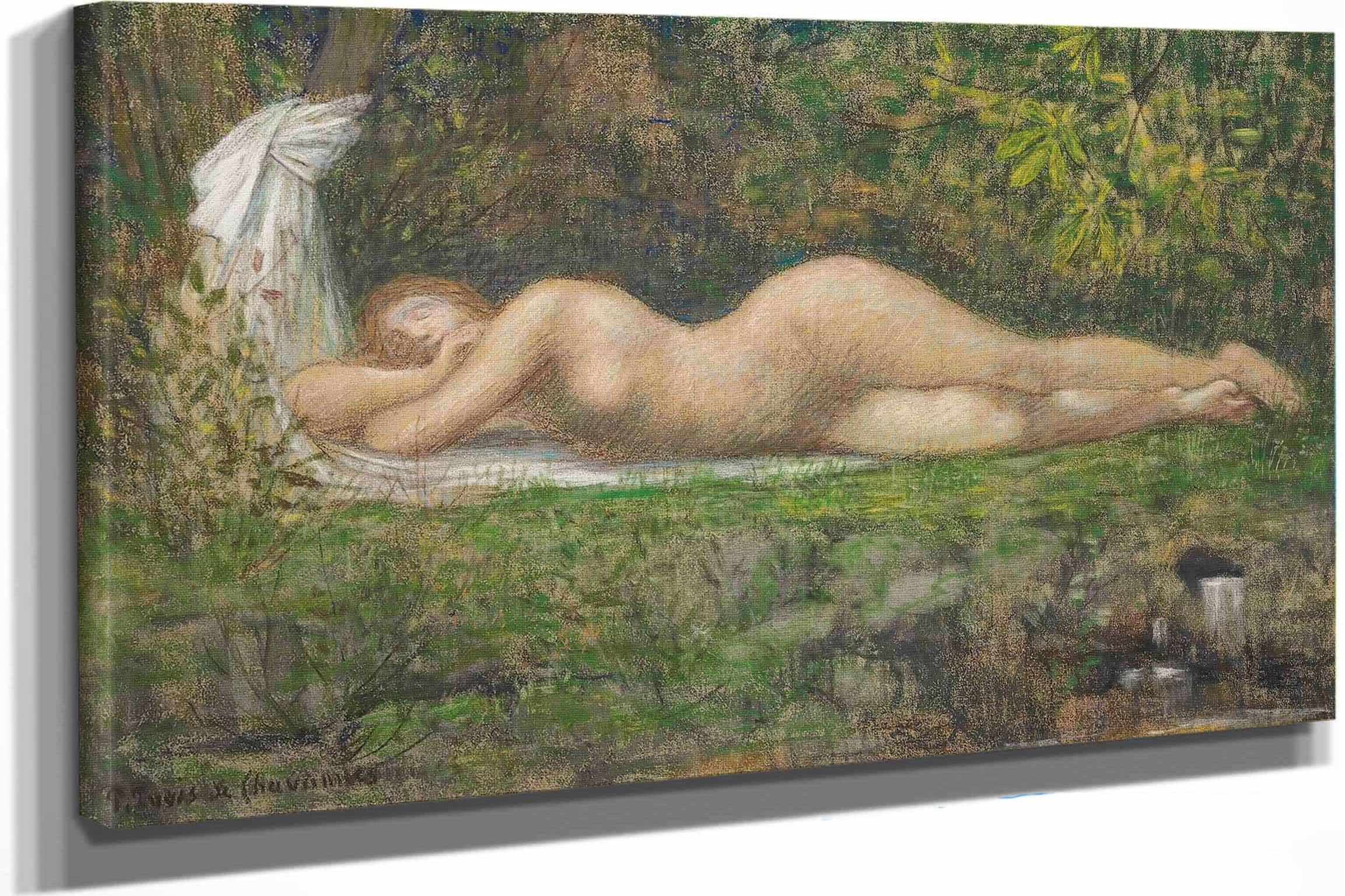 La Source by Pierre Puvis De Chavannes - Image 5