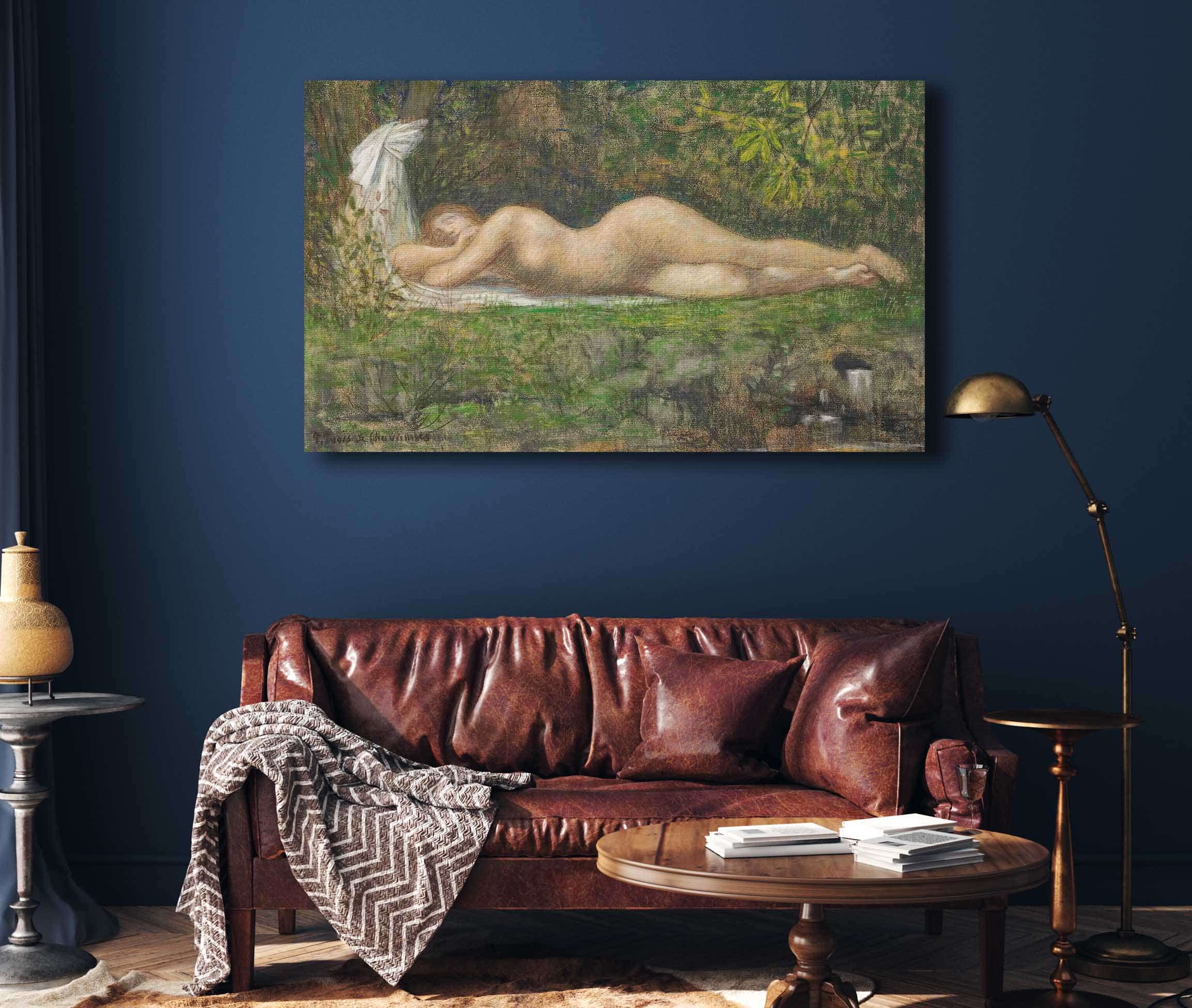 La Source by Pierre Puvis De Chavannes - Image 8