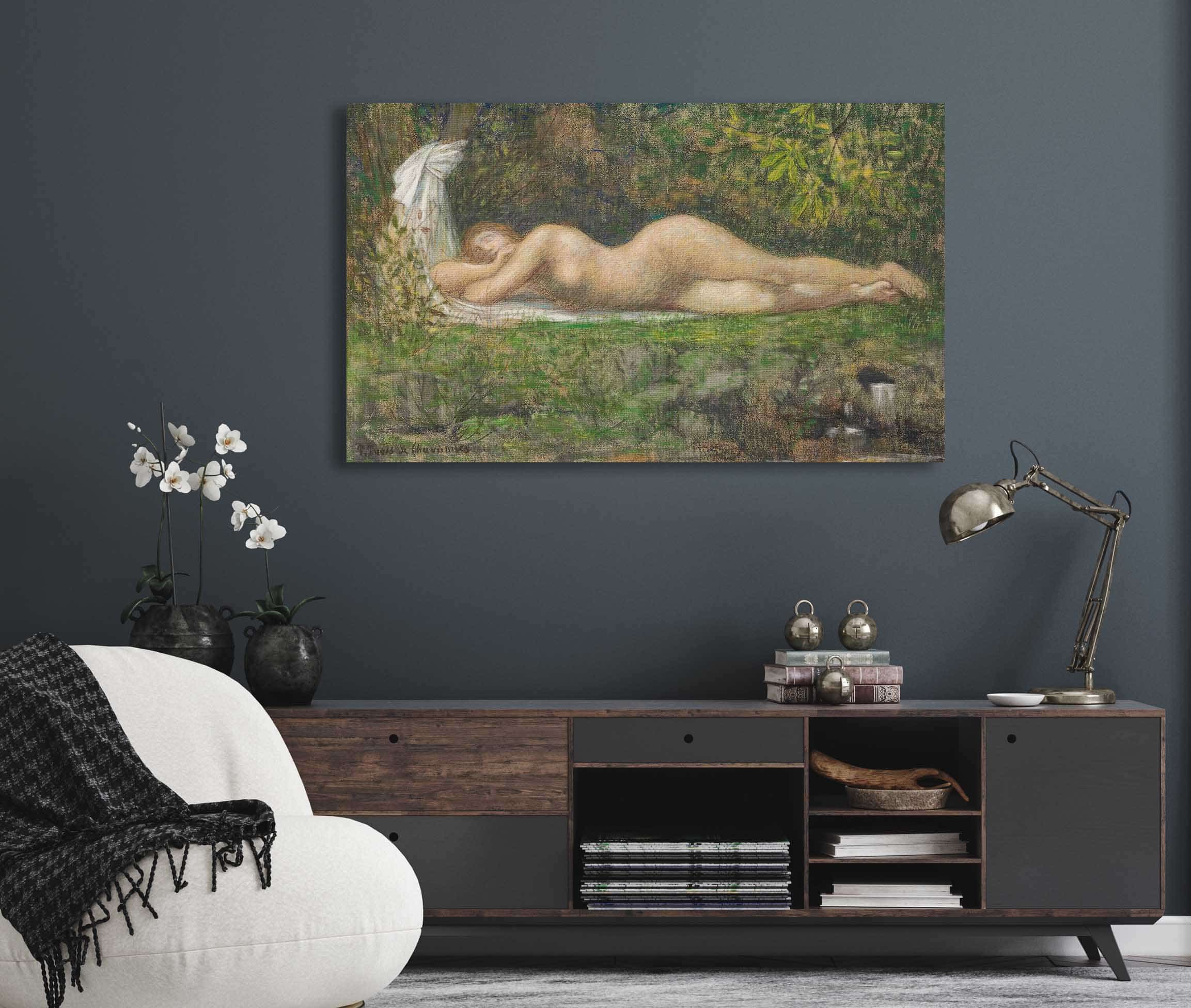 La Source by Pierre Puvis De Chavannes - Image 9