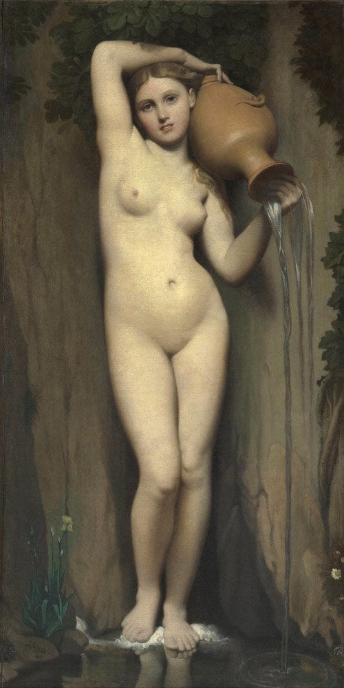 La Source (The Spring) By Jean Auguste Dominique Ingres - Image 2