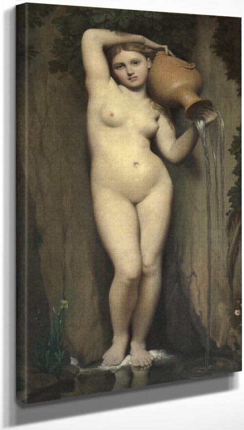La Source (The Spring) By Jean Auguste Dominique Ingres - Image 3