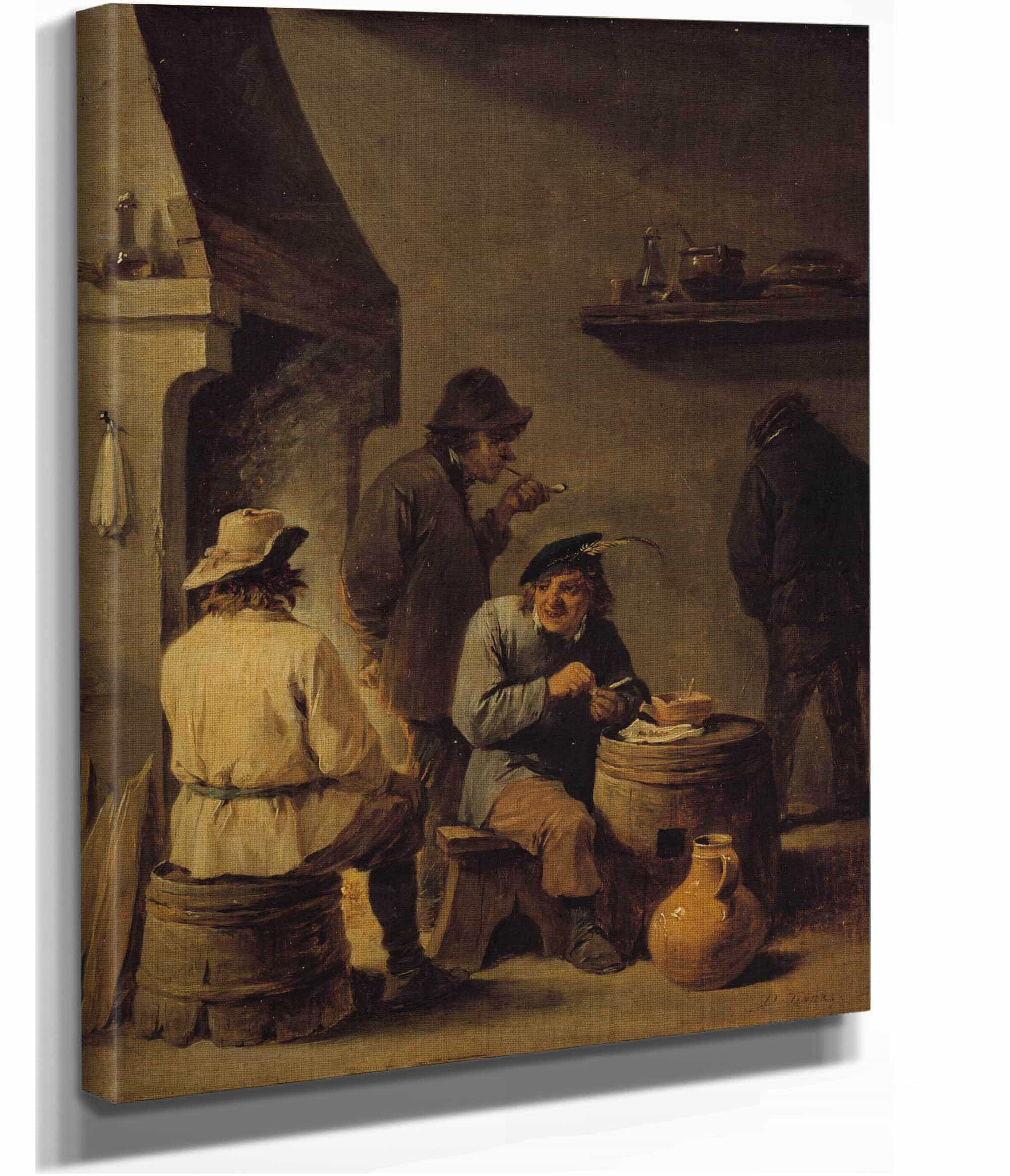 La Tabagie by David Teniers The Younger - Image 2