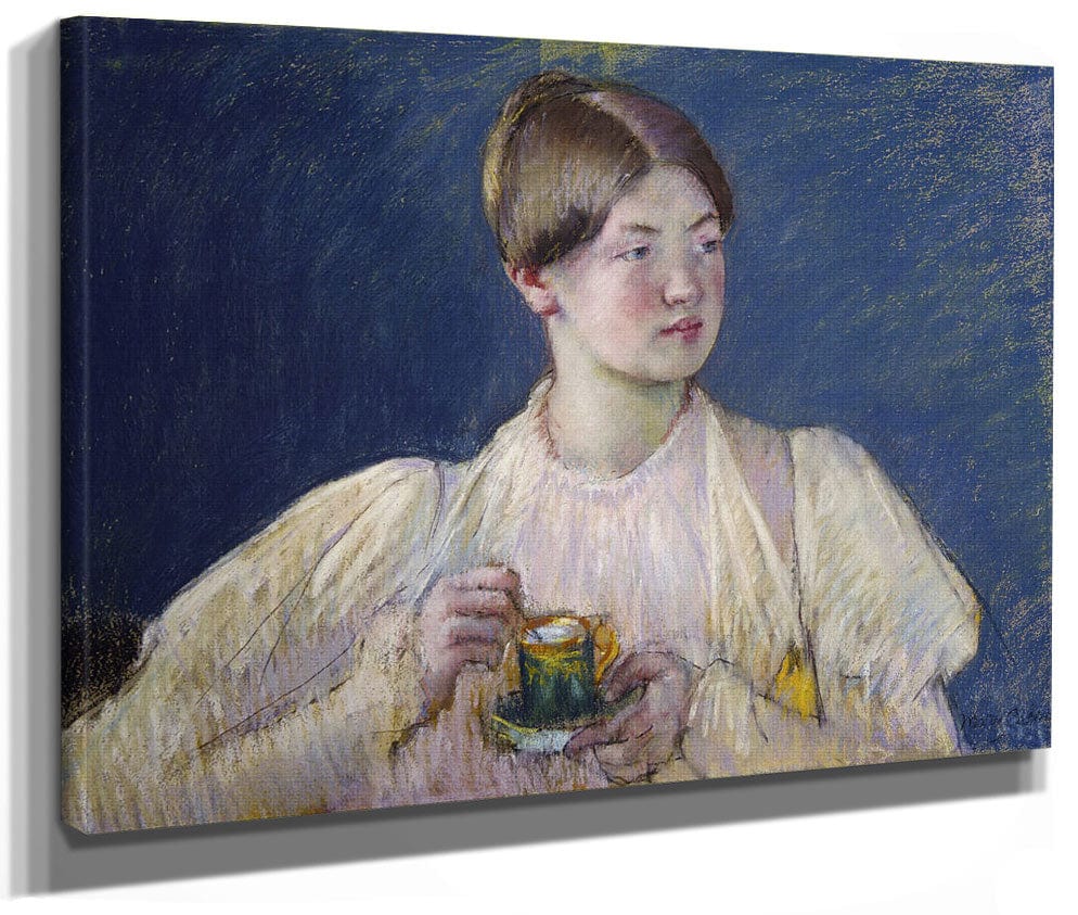 La Tasse De The By Mary Cassatt