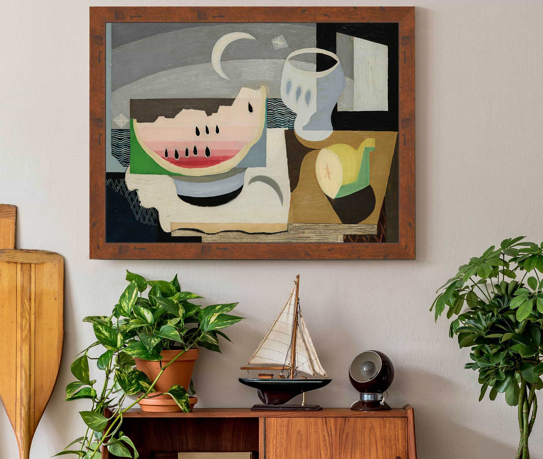 La Tranche De Pasteque by Louis Marcoussis - Image 3