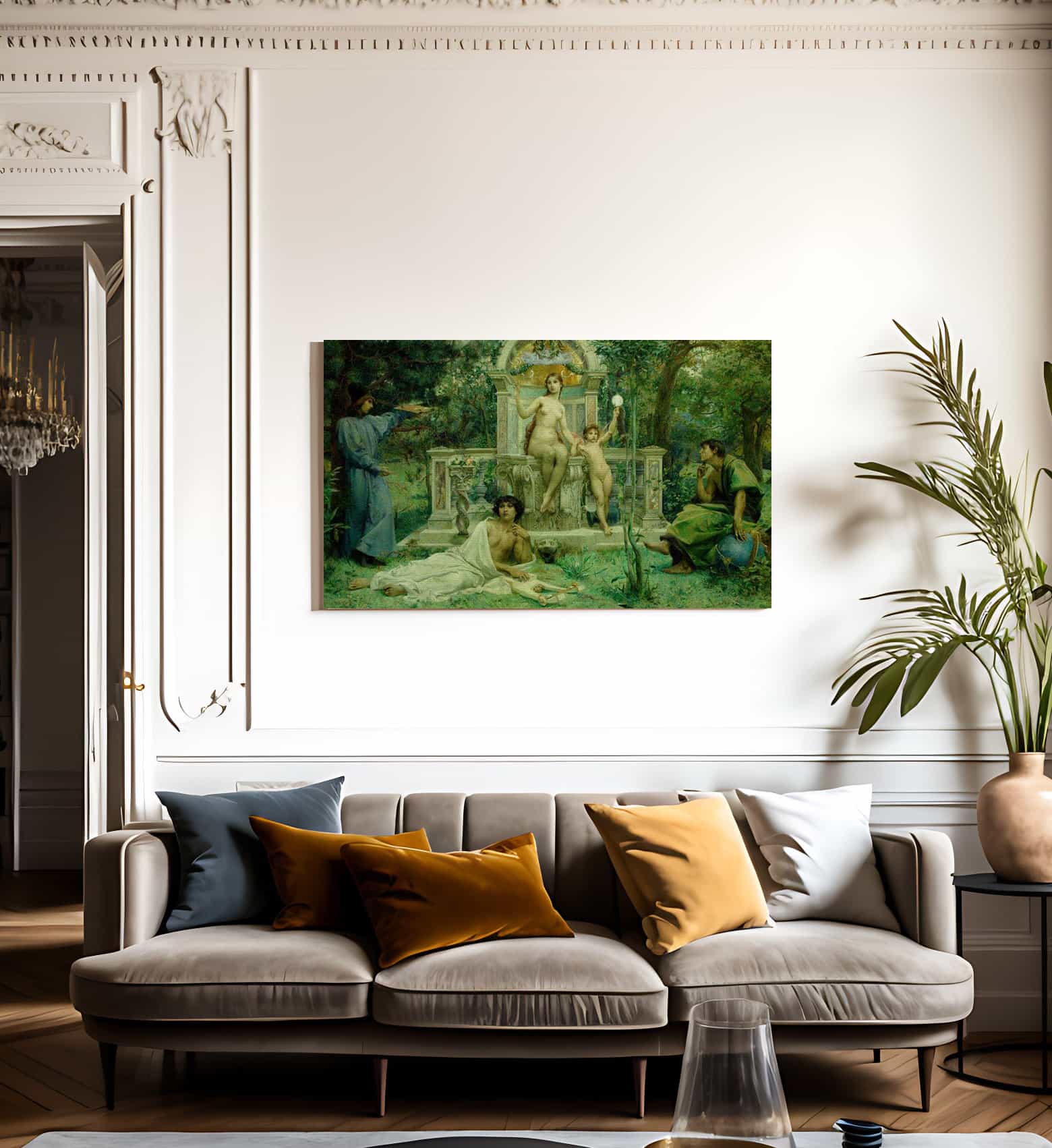 La Verite By Luc Olivier Merson - Image 3