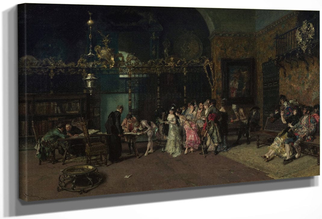 La Vicaria. Paris By Mariano Jose Maria Bernardo Fortuny Y Carbo