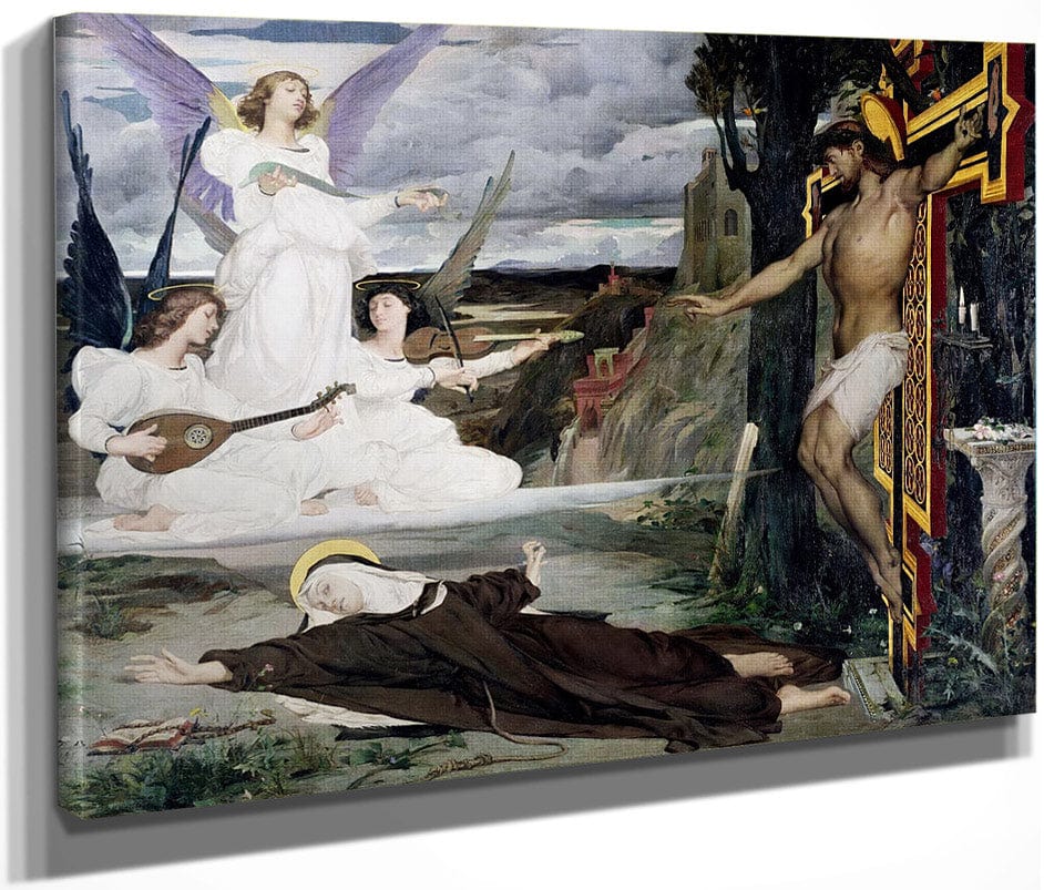 La Vision 1872 By Luc Olivier Merson