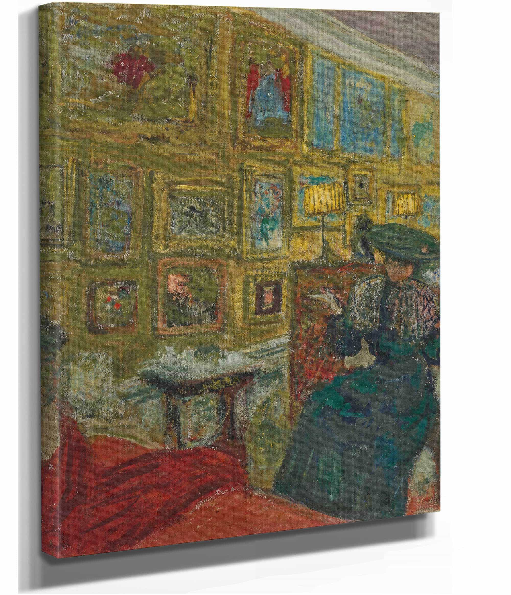 La Visiteuse by Edouard Vuillard - Image 2
