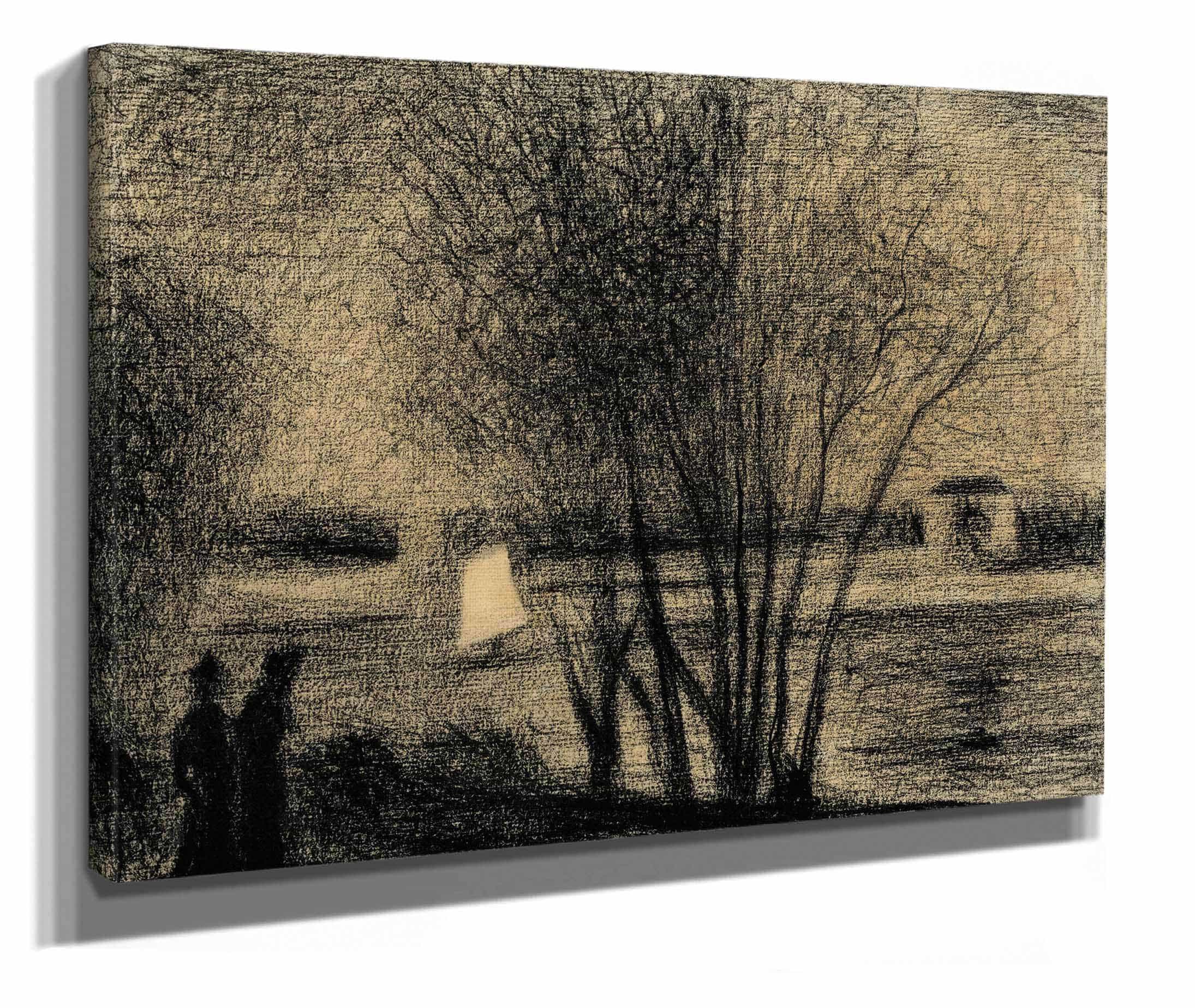 La Voile Blanche by Georges Seurat - Image 2