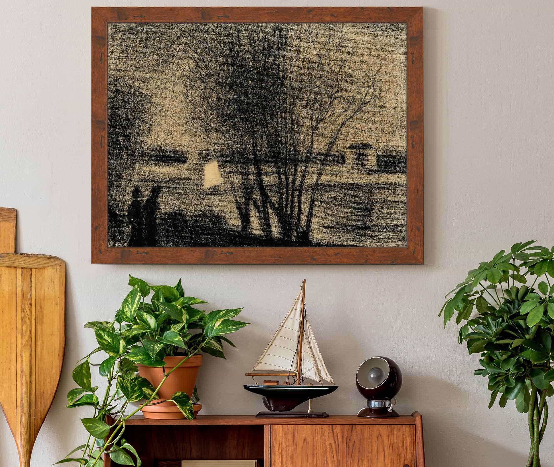 La Voile Blanche by Georges Seurat - Image 3