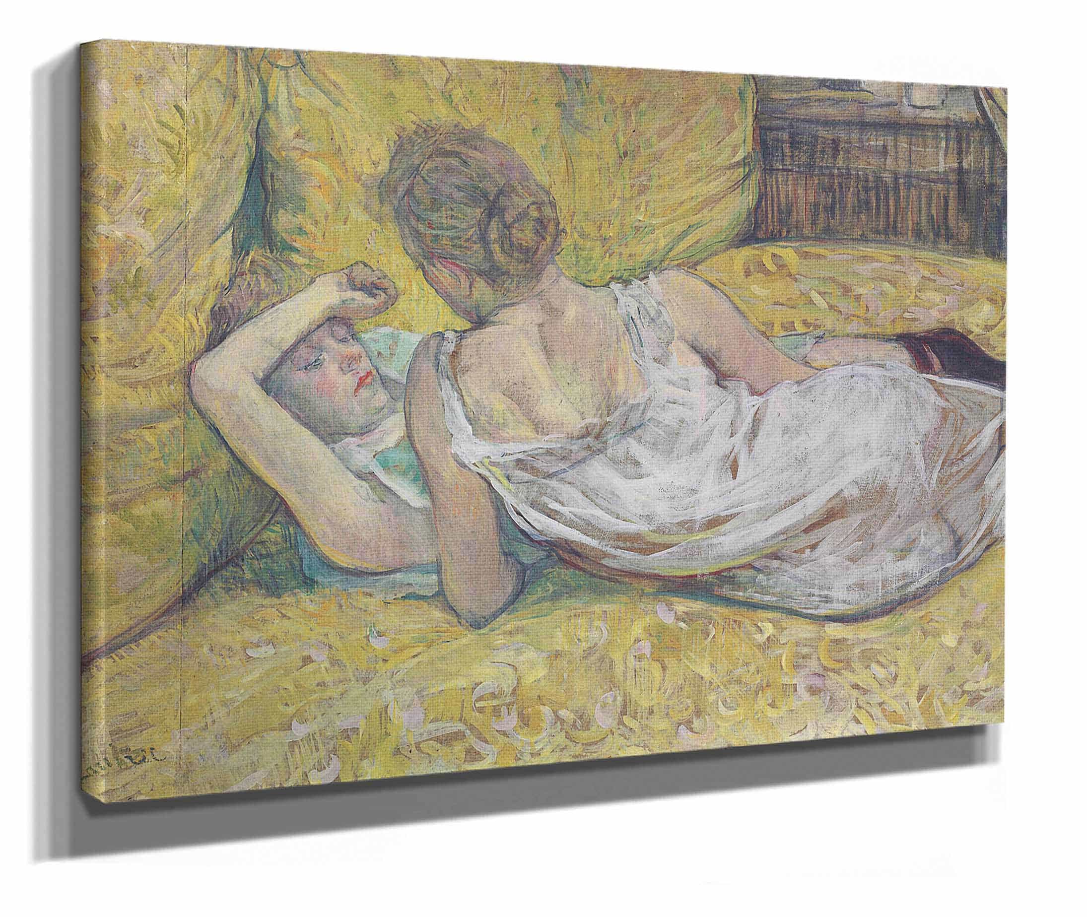 Labandon Les Deux Amies by Henri De Toulouse Lautrec - Image 2