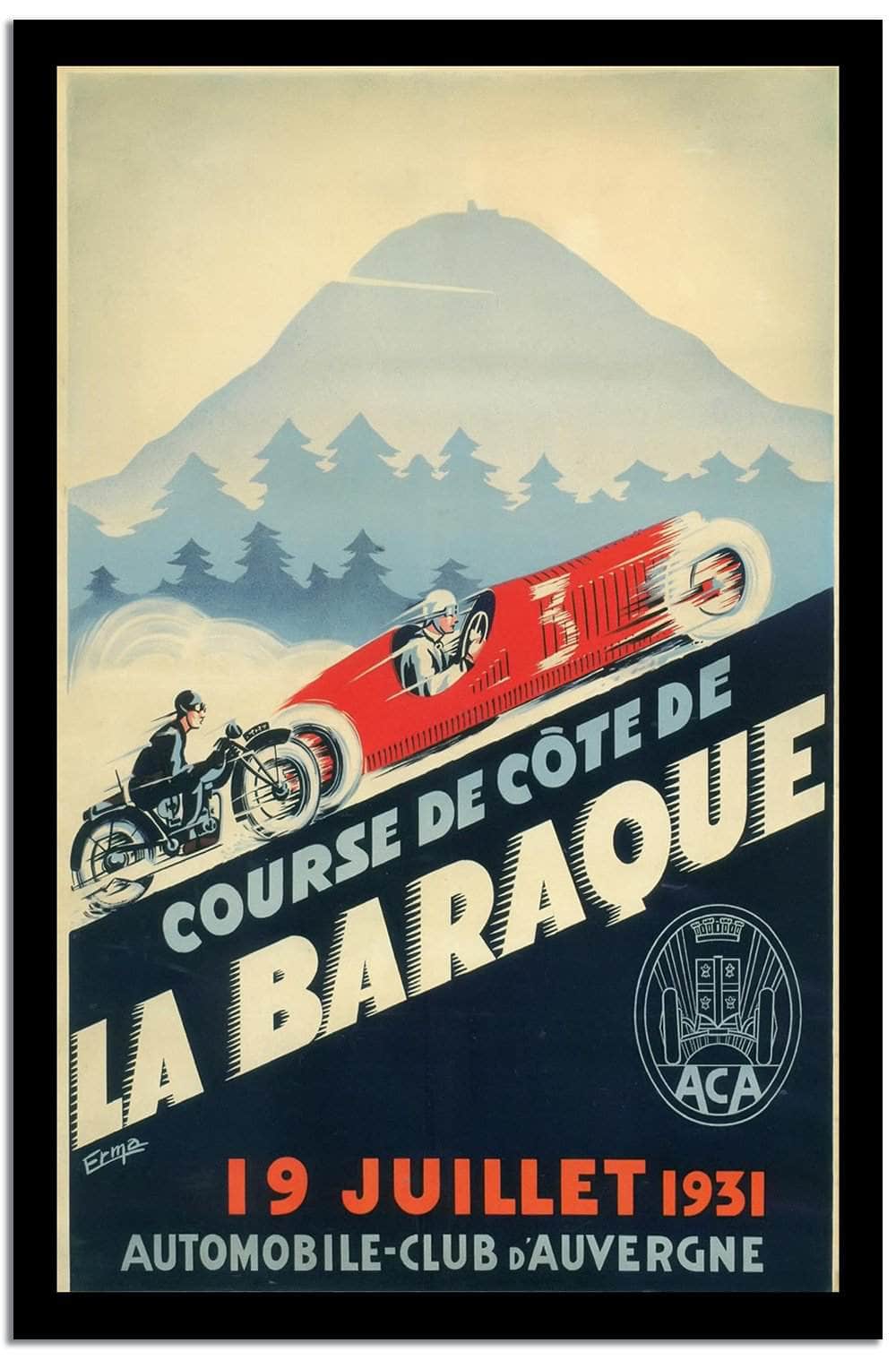 La Baraquem Vintage Poster - Image 2