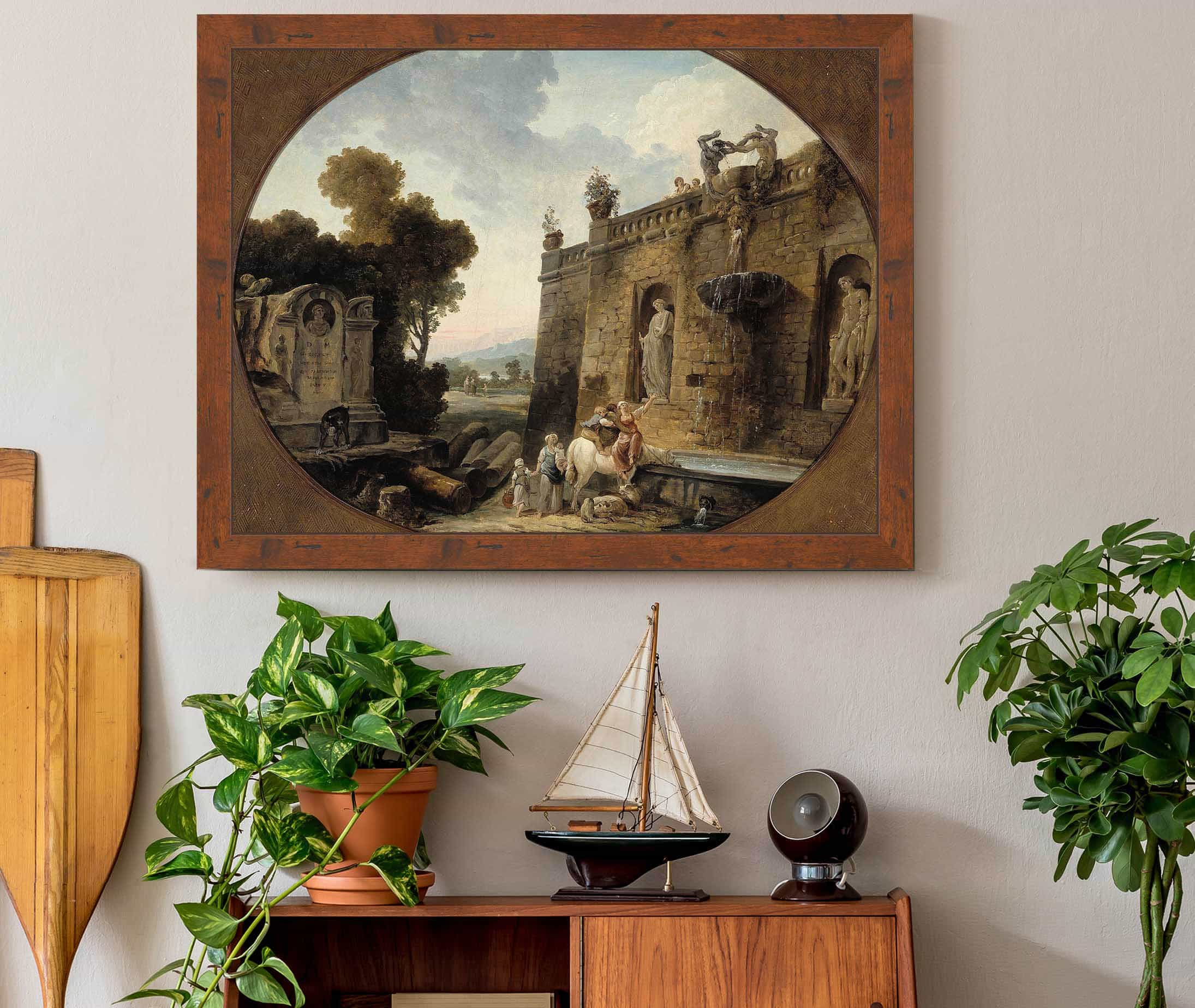 Labreuvoir by Hubert Robert - Image 3