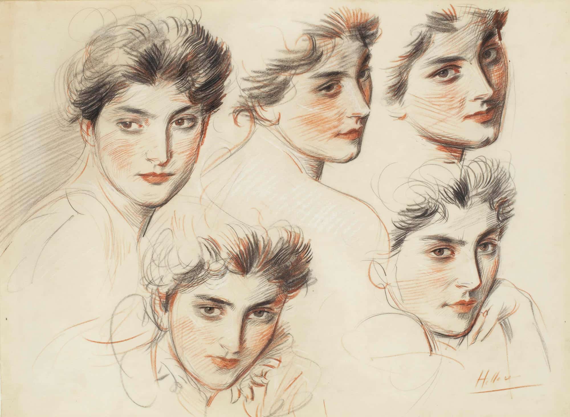 Lady De Grey by Paul Cesar Helleu