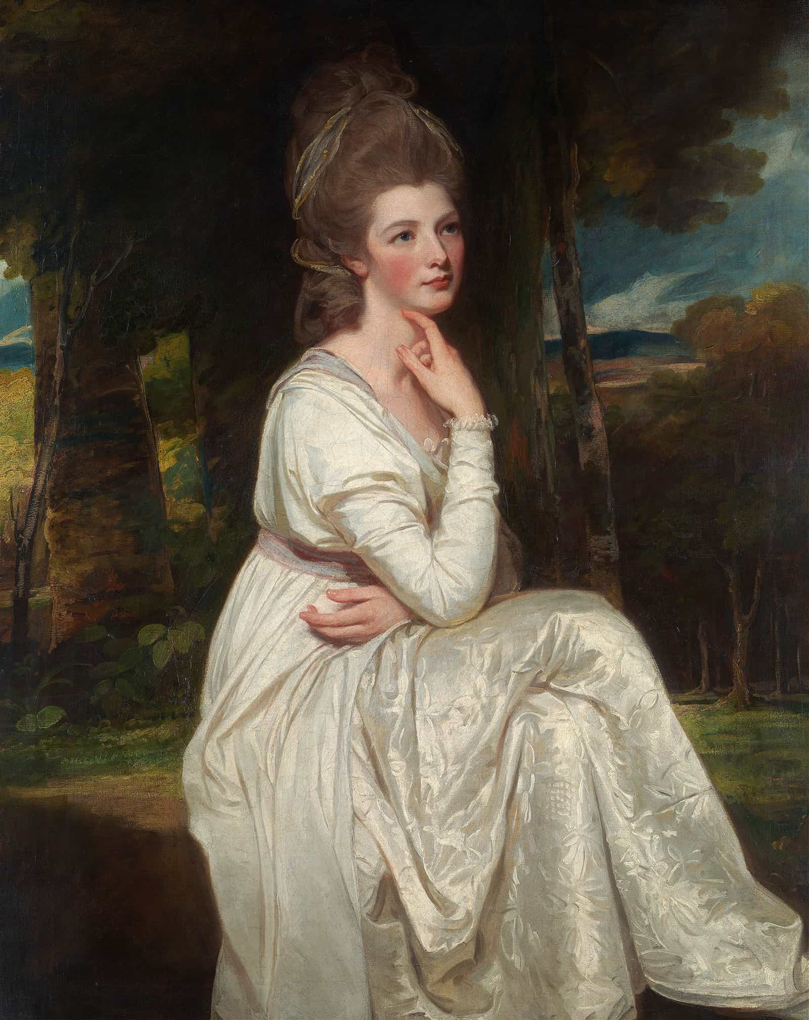 Lady Elizabeth Stanley Countess Of Derby by George Romney