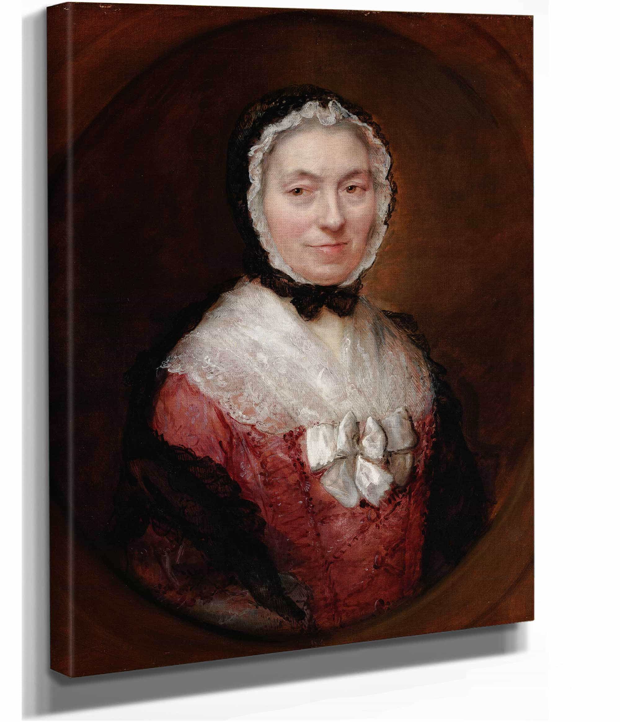 Lady In A Mob Cap by Thomas Gainsborough - Image 2